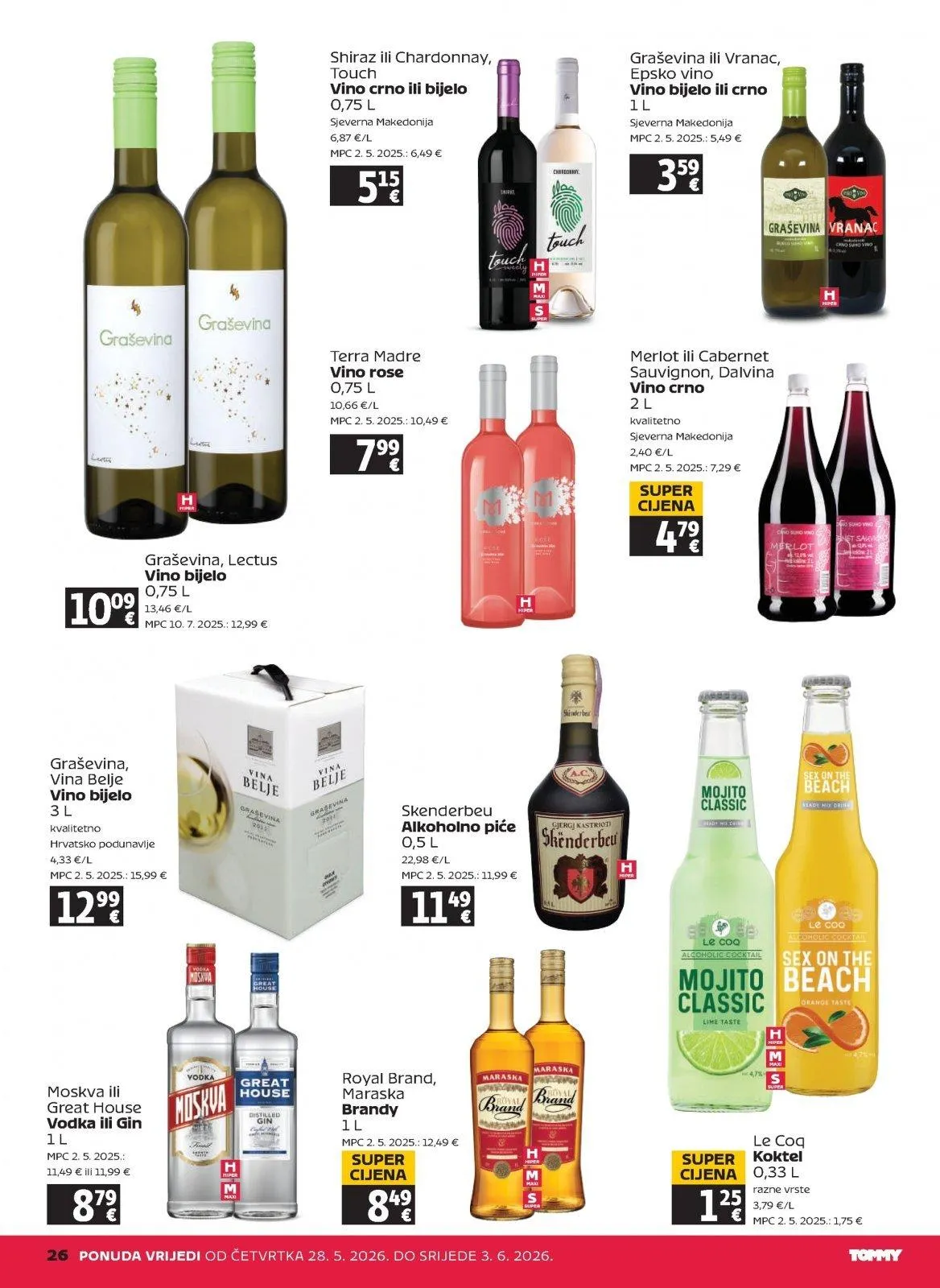 Katalog Tommy katalog do 03.06.2026 od 28. svibnja do 3. lipnja 2026. - Pregled Stranica 26