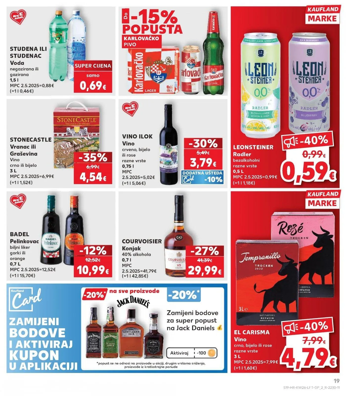 Katalog Kaufland katalog do 30.06.2026 od 25. lipnja do 30. lipnja 2026. - Pregled Stranica 19
