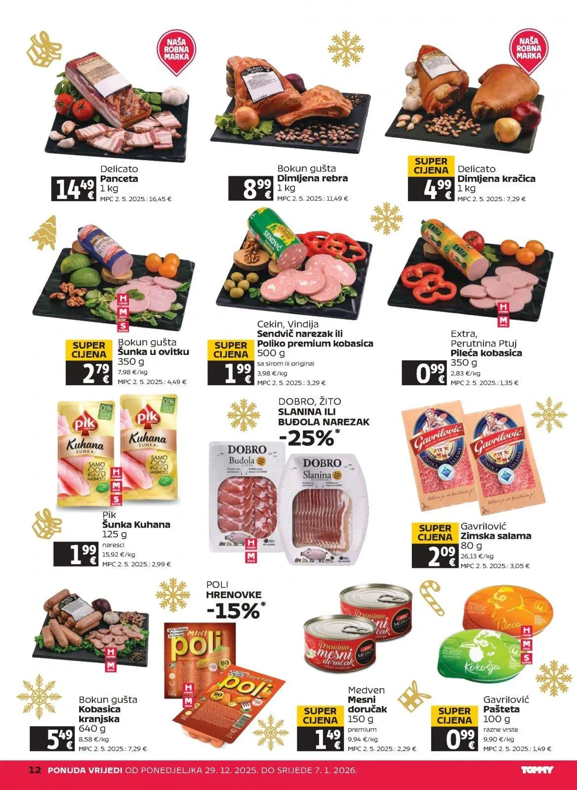 Katalog Tommy katalog do 07.01.2026 od 6. siječnja do 7. siječnja 2026. - Pregled Stranica 12