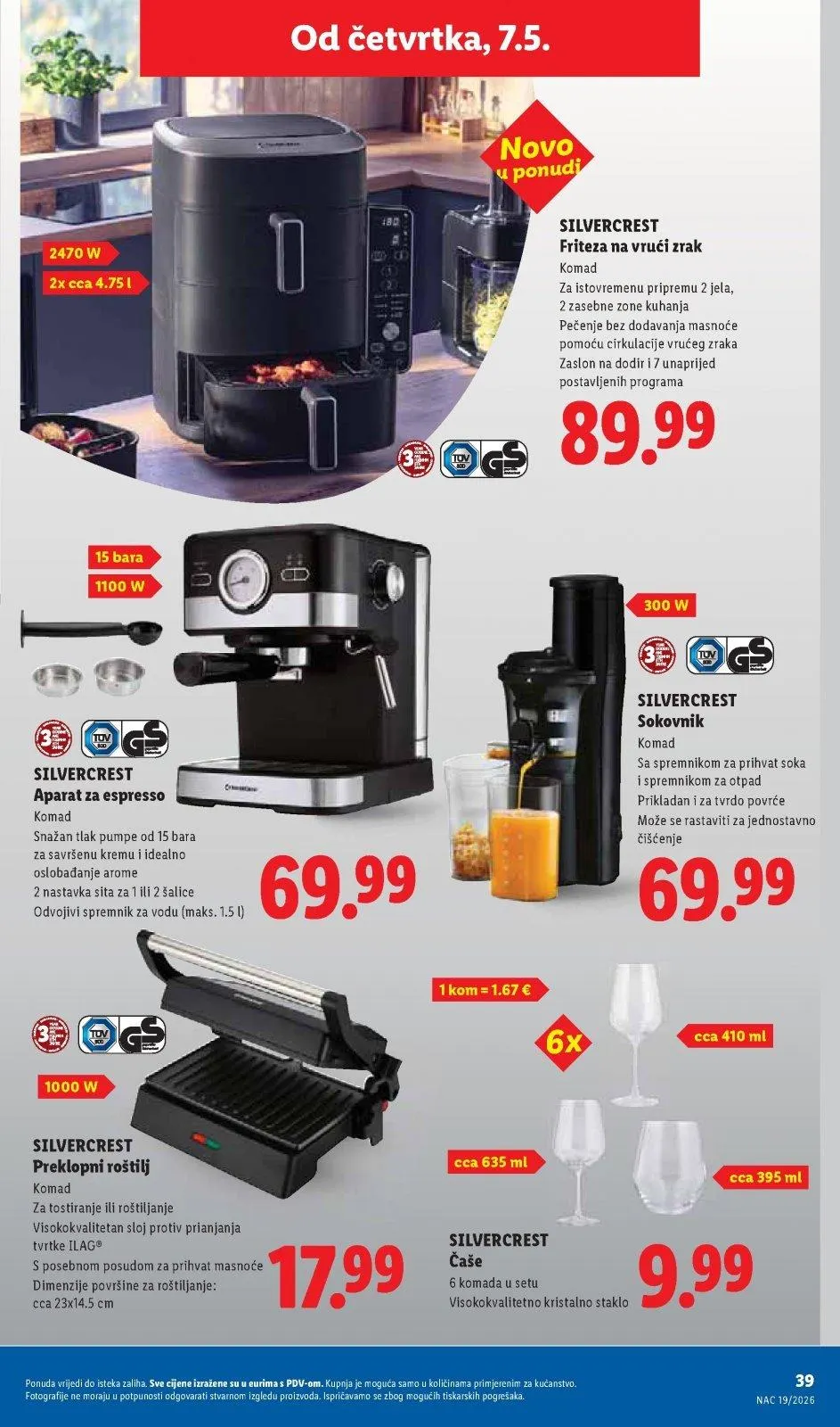 Katalog Lidl katalog do 10.05.2026 od 30. travnja do 10. svibnja 2026. - Pregled Stranica 39