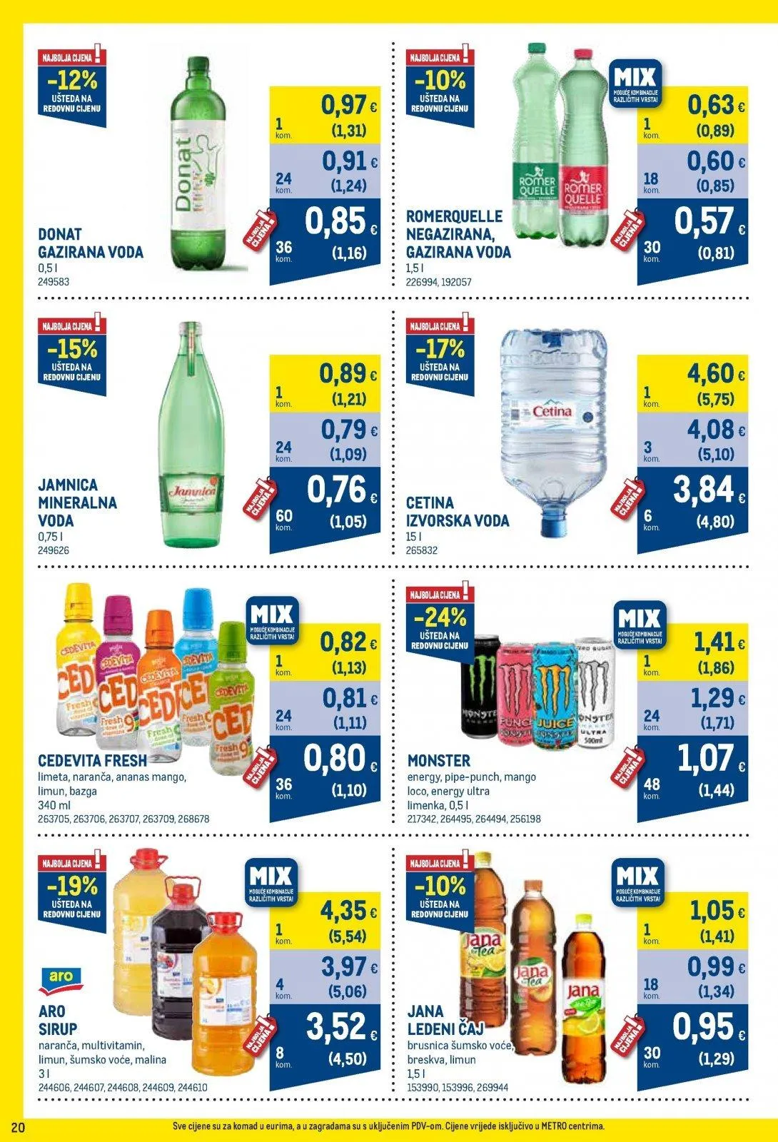 Katalog Metro katalog do 02.11.2025 od 28. listopada do 2. studenoga 2025. - Pregled Stranica 20