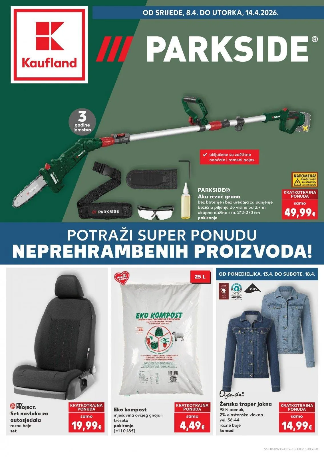 Katalog Kaufland katalog do 14.04.2026 od 8. travnja do 14. travnja 2026. - Pregled Stranica 1