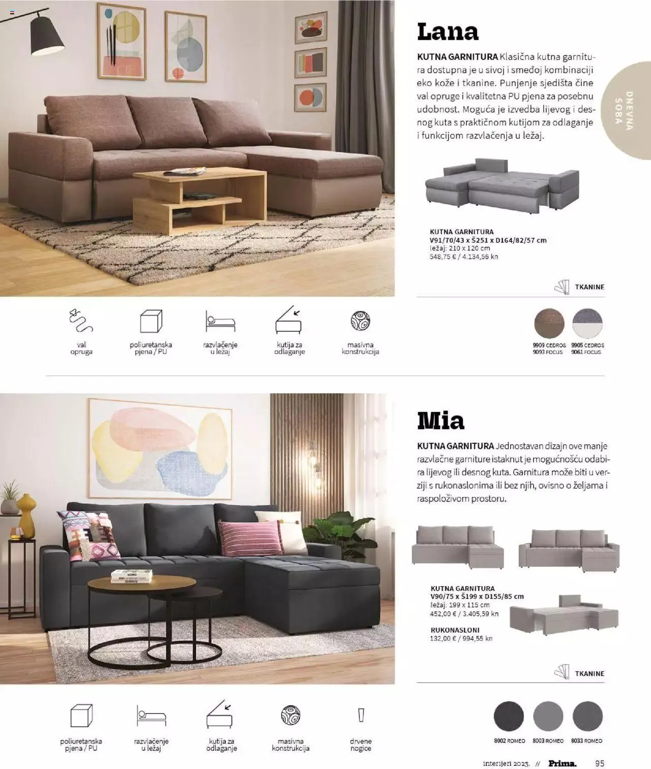 Katalog Katalog interijeri 2023 Prima od 20. veljače do 31. prosinca 2023. - Pregled Stranica 97