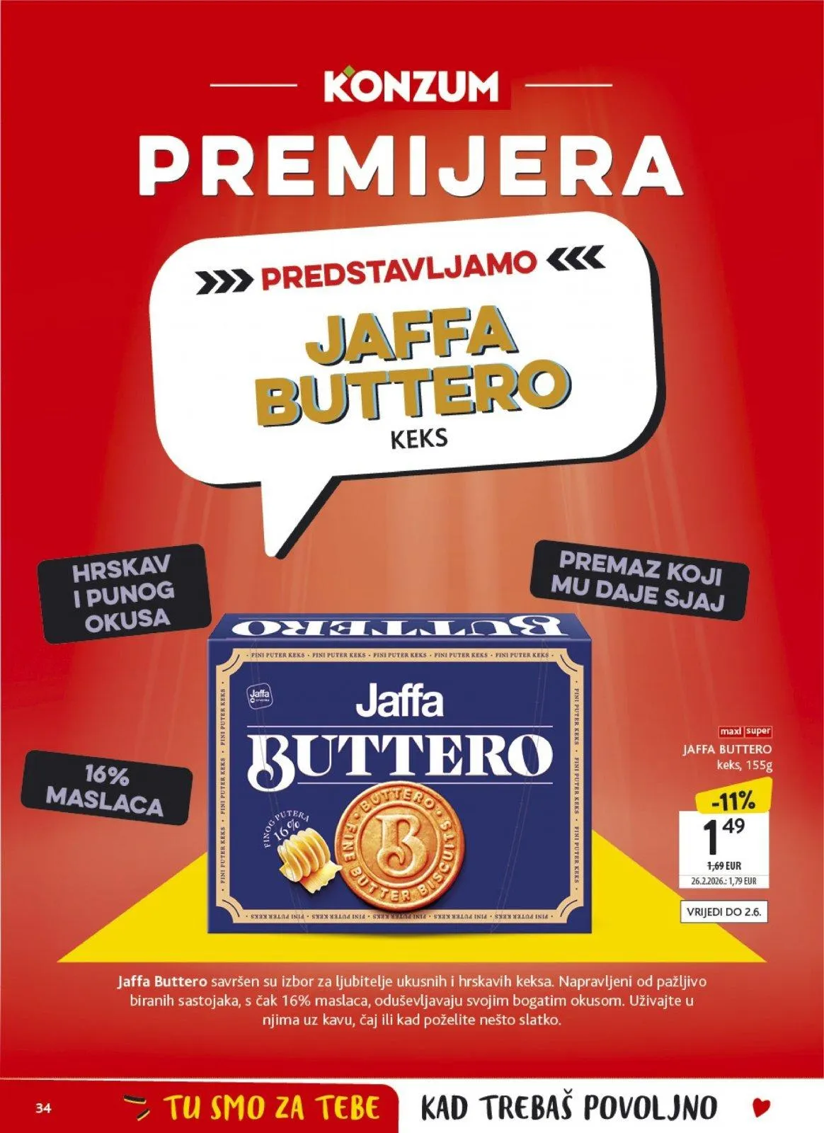 Katalog Konzum katalog do 12.05.2026 od 7. svibnja do 12. svibnja 2026. - Pregled Stranica 34