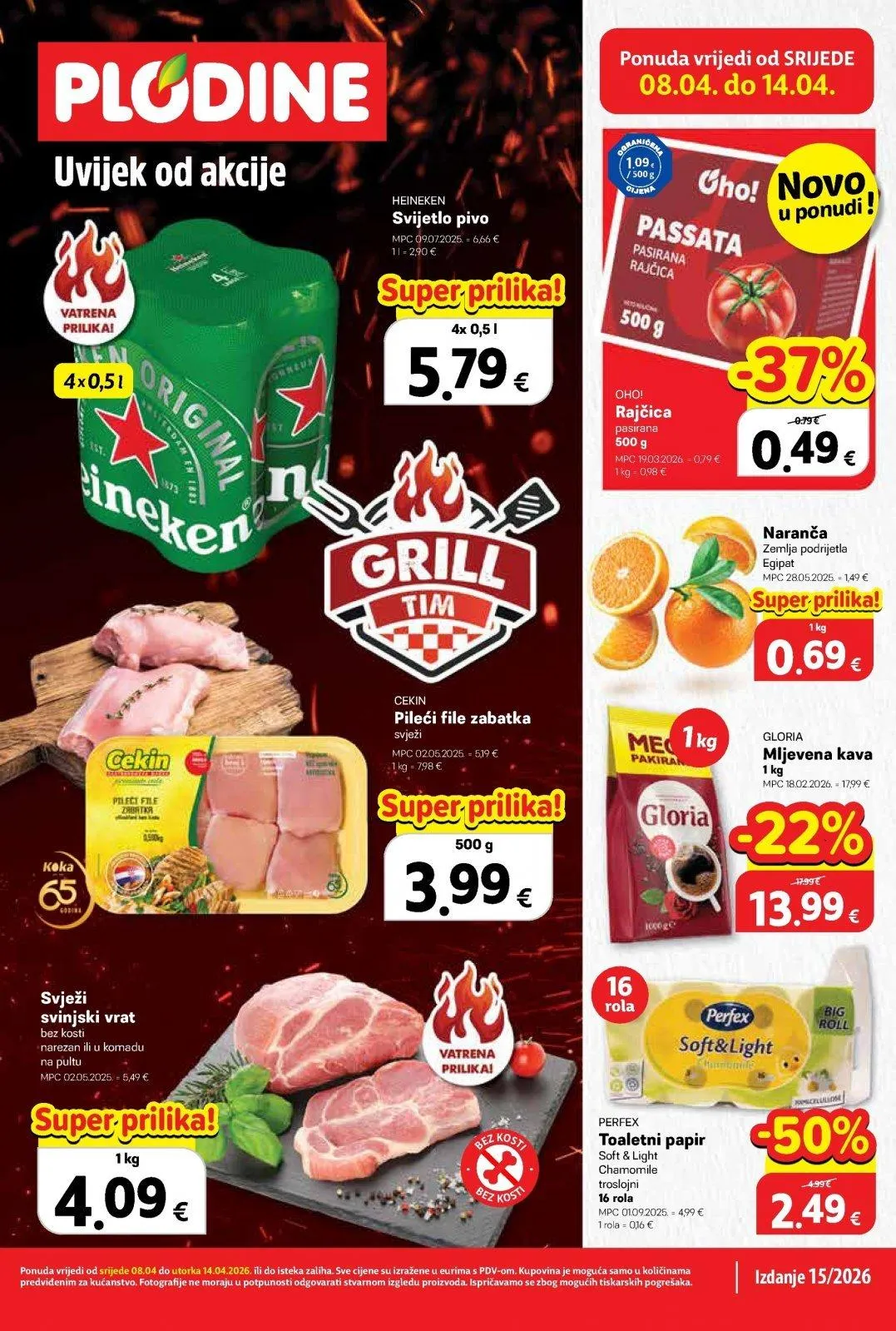 Katalog Plodine katalog do 14.04.2026 od 8. travnja do 14. travnja 2026. - Pregled Stranica 1