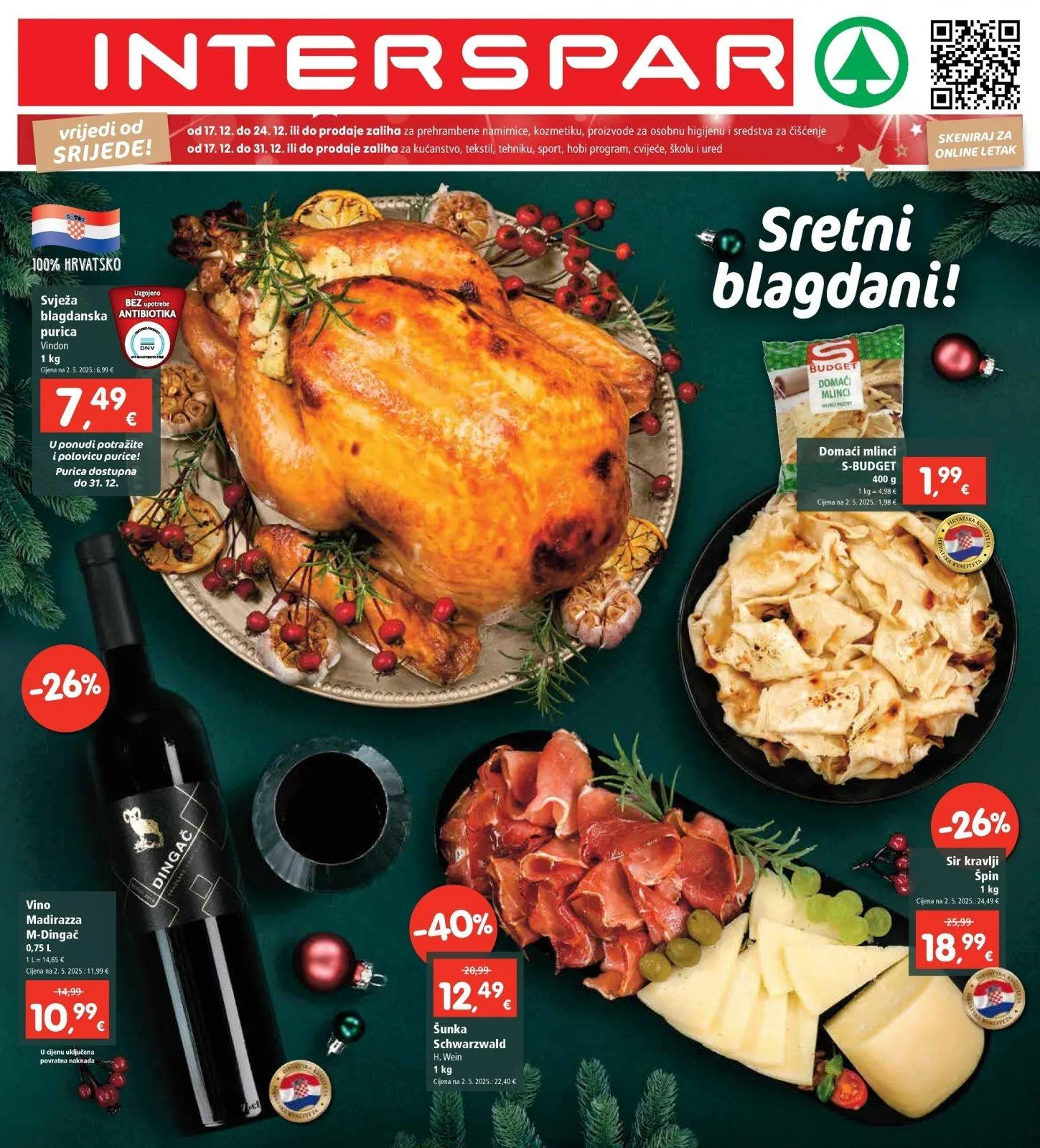 Interspar katalog do 23.12.2025 - 0