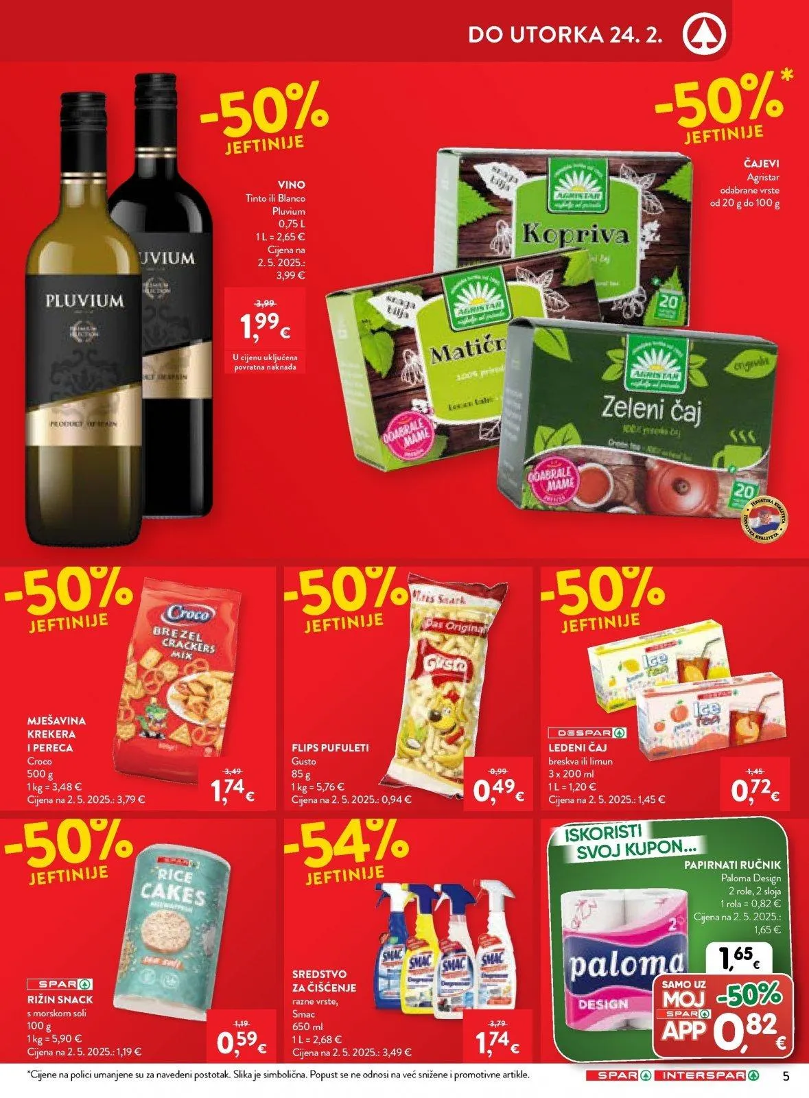 Katalog Interspar katalog do 24.02.2026 od 19. veljače do 24. veljače 2026. - Pregled Stranica 7