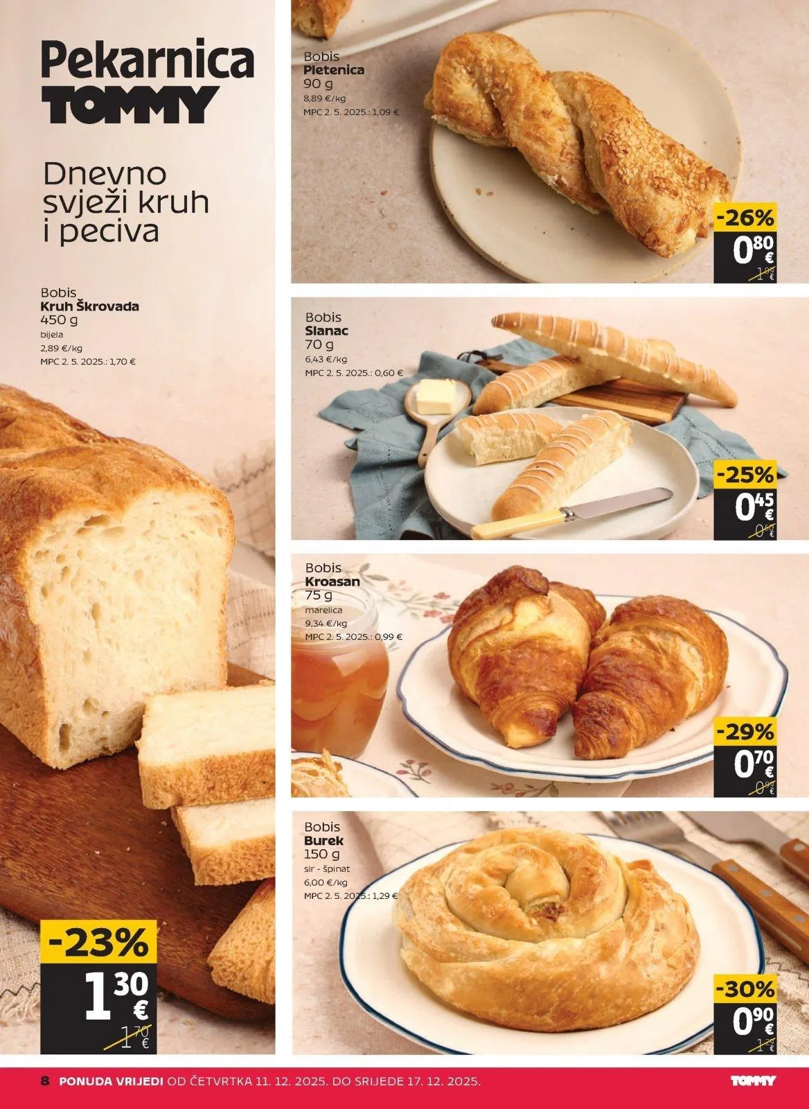 Katalog Tommy katalog do 17.12.2025 od 11. prosinca do 17. prosinca 2025. - Pregled Stranica 8