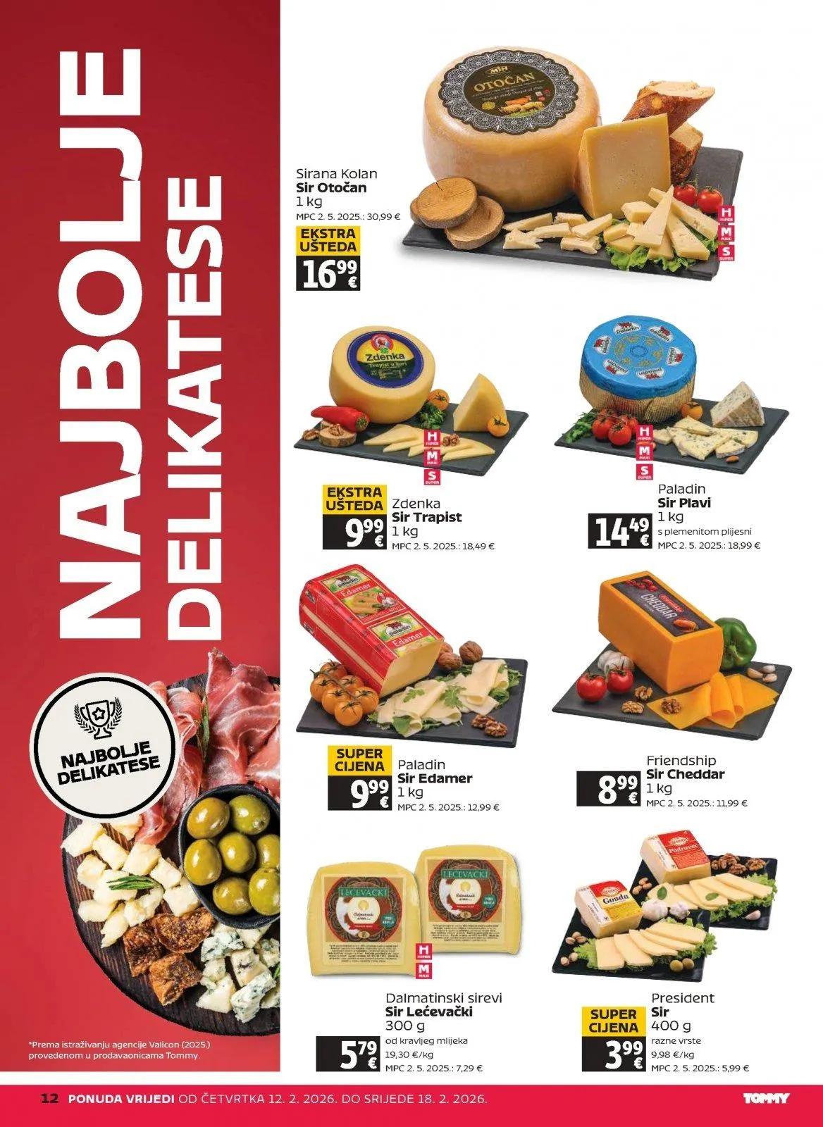Katalog Tommy katalog do 18.02.2026 od 12. veljače do 18. veljače 2026. - Pregled Stranica 12