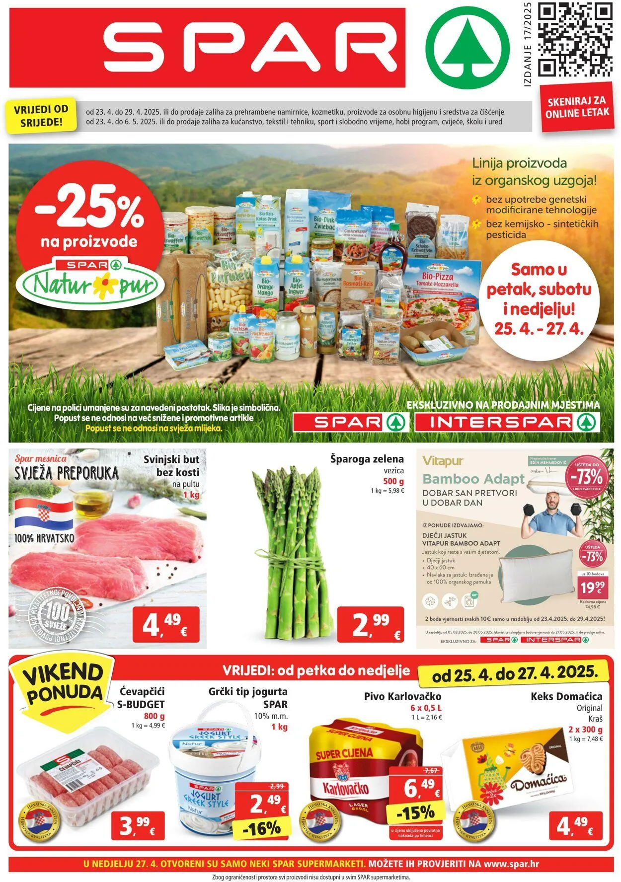 Katalog Spar od 23. travnja do 29. lipnja 2027. - Pregled Stranica 1