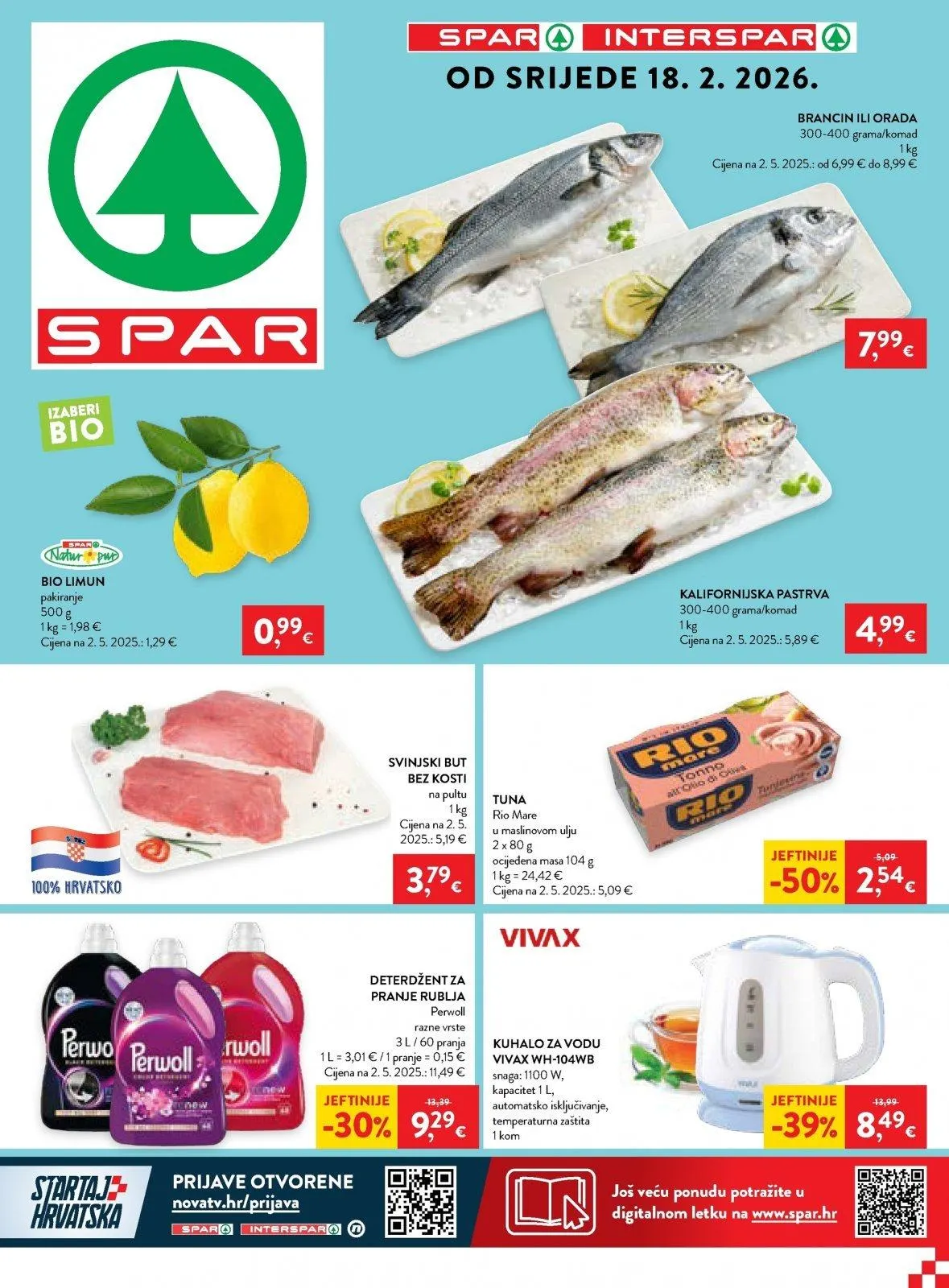 Katalog Interspar katalog do 24.02.2026 od 19. veljače do 24. veljače 2026. - Pregled Stranica 1
