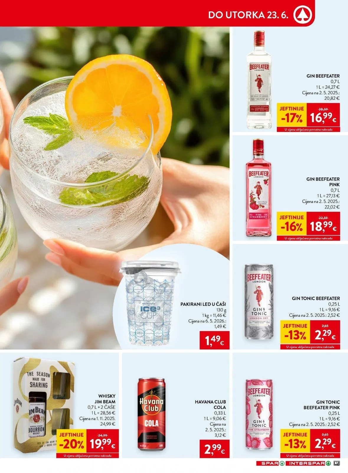 Katalog Interspar katalog do 23.06.2026 od 17. lipnja do 23. lipnja 2026. - Pregled Stranica 27
