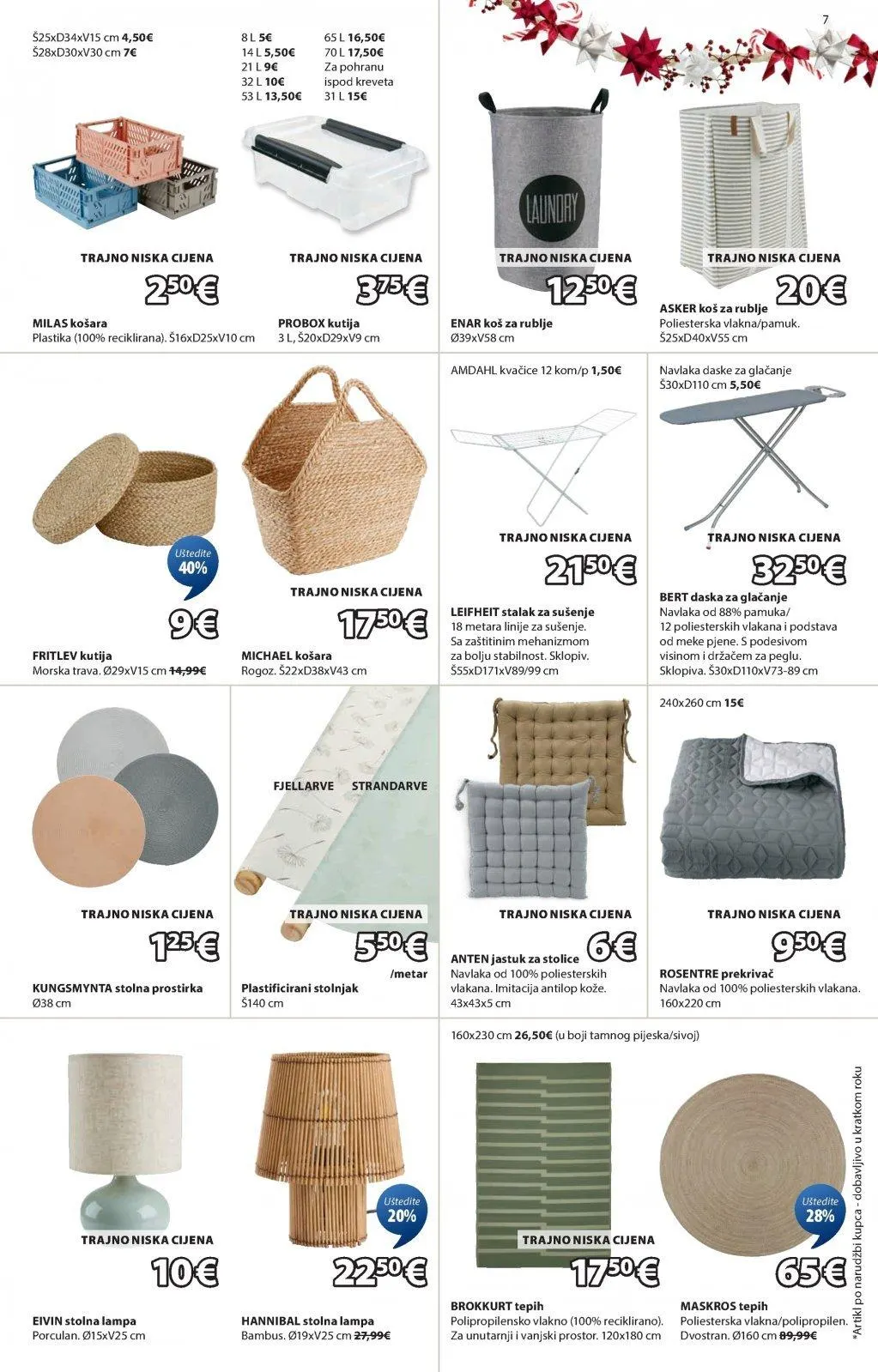 Katalog JYSK katalog do 30.12.2025 od 3. prosinca do 30. prosinca 2025. - Pregled Stranica 7