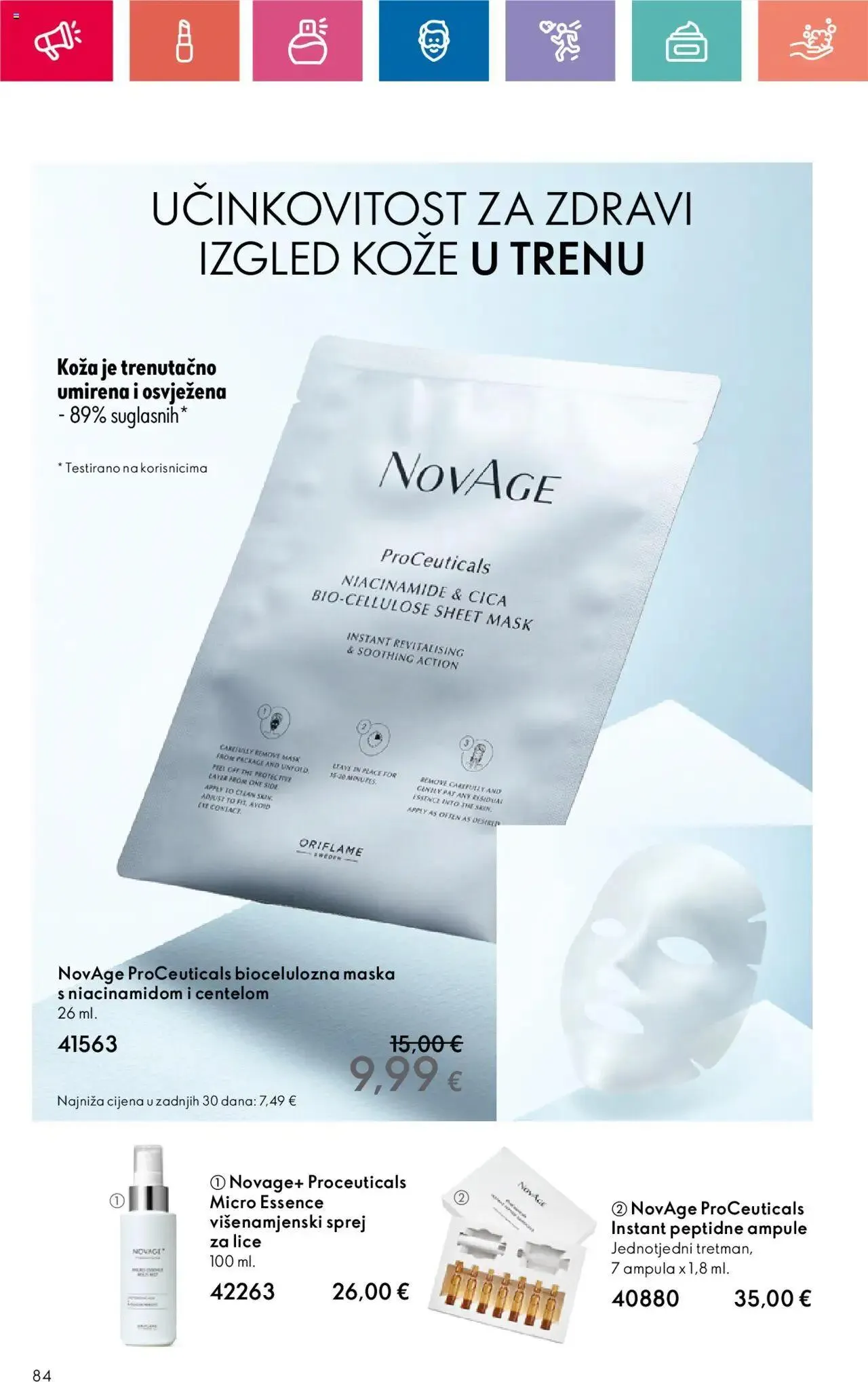 Katalog Katalog 11/2024 Oriflame od 1. kolovoza do 21. kolovoza 2024. - Pregled Stranica 84