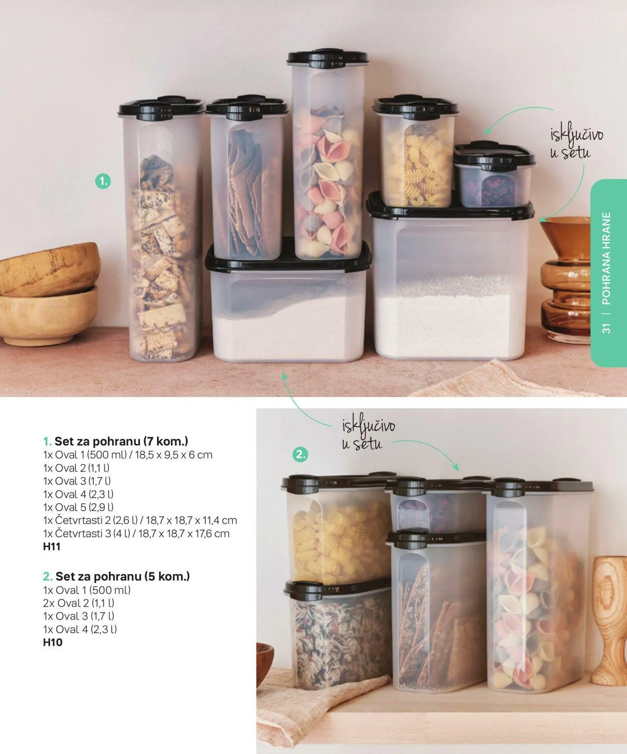 Katalog Tupperware od 1. lipnja do 31. srpnja 2023. - Pregled Stranica 31