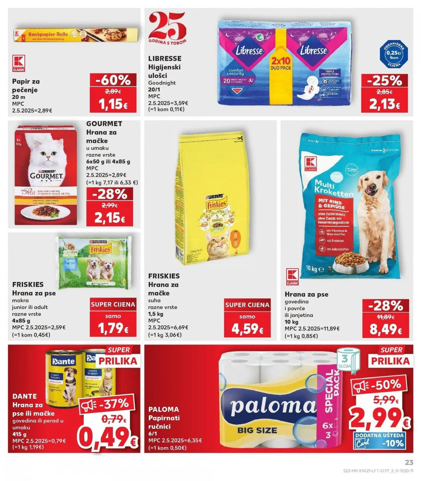 Katalog Kaufland katalog do 26.05.2026 od 20. svibnja do 26. svibnja 2026. - Pregled Stranica 23