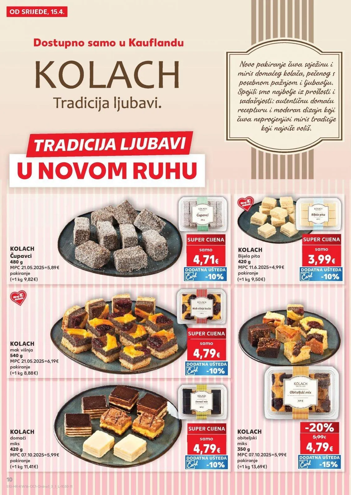 Katalog Kaufland katalog do 21.04.2026 od 15. travnja do 21. travnja 2026. - Pregled Stranica 10