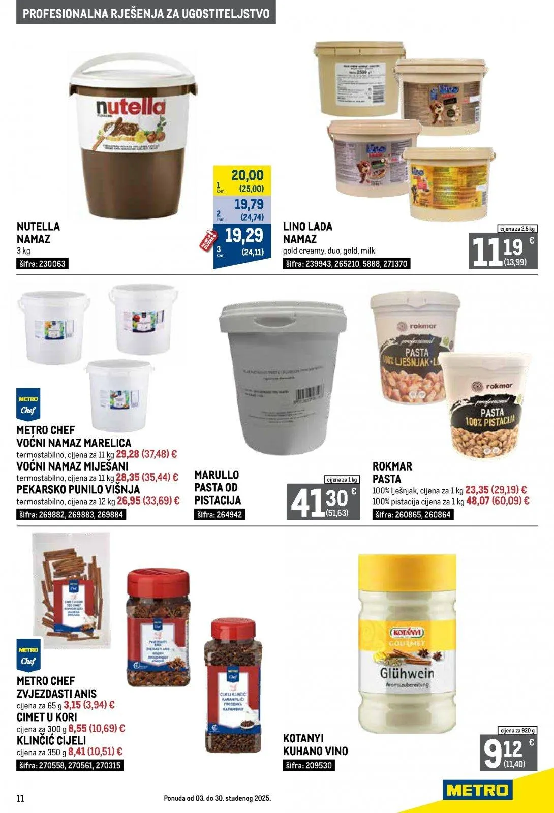 Katalog Metro katalog do 30.11.2025 od 6. studenoga do 30. studenoga 2025. - Pregled Stranica 12