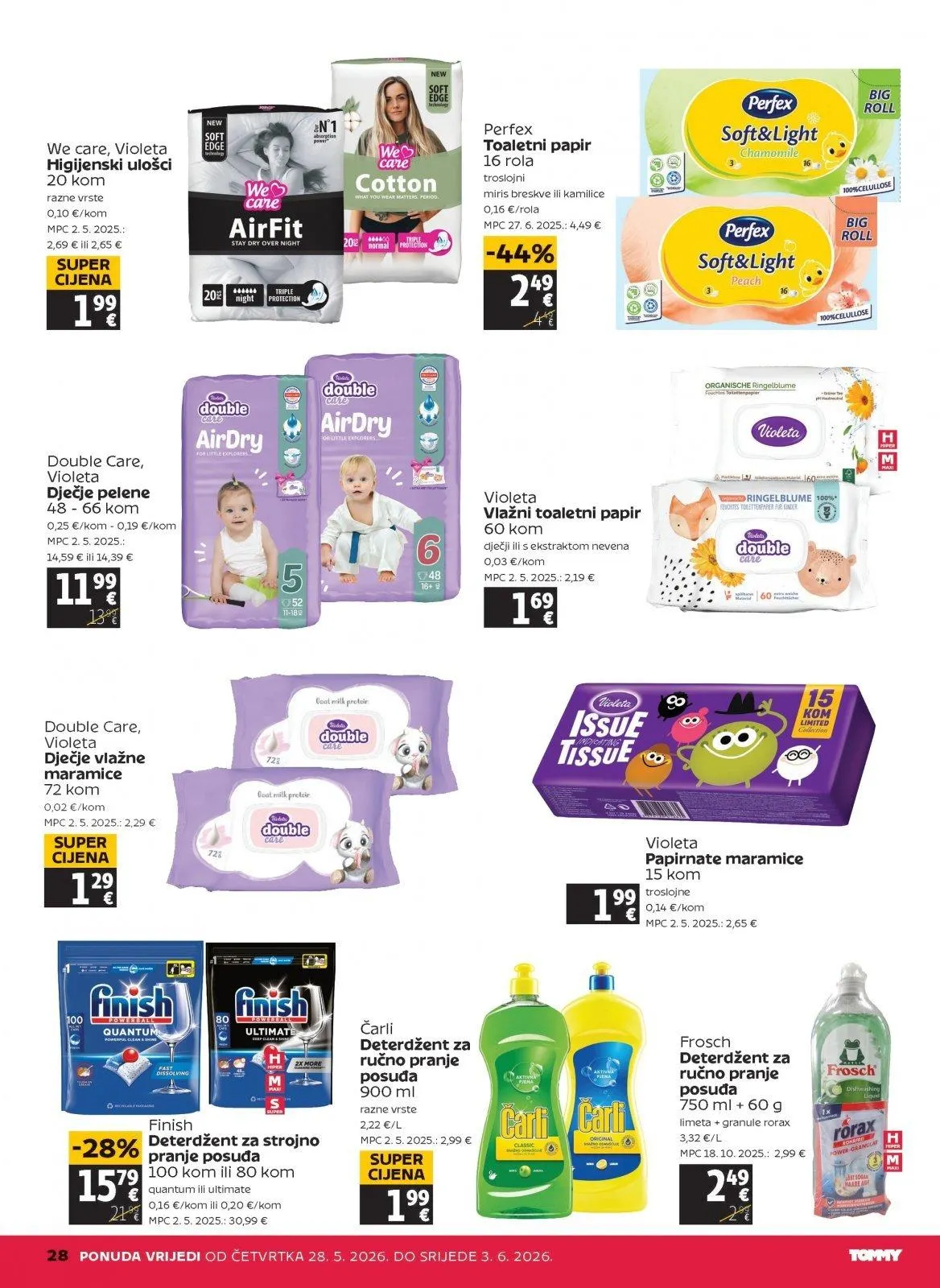Katalog Tommy katalog do 03.06.2026 od 28. svibnja do 3. lipnja 2026. - Pregled Stranica 28