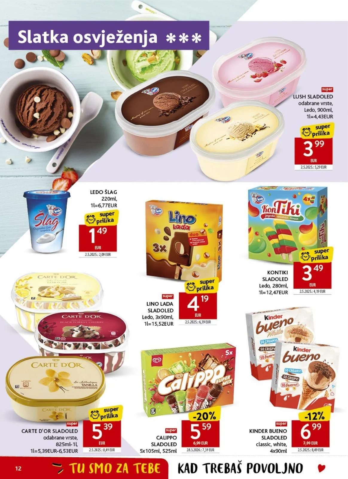 Katalog Konzum katalog do 16.06.2026 od 10. lipnja do 16. lipnja 2026. - Pregled Stranica 12