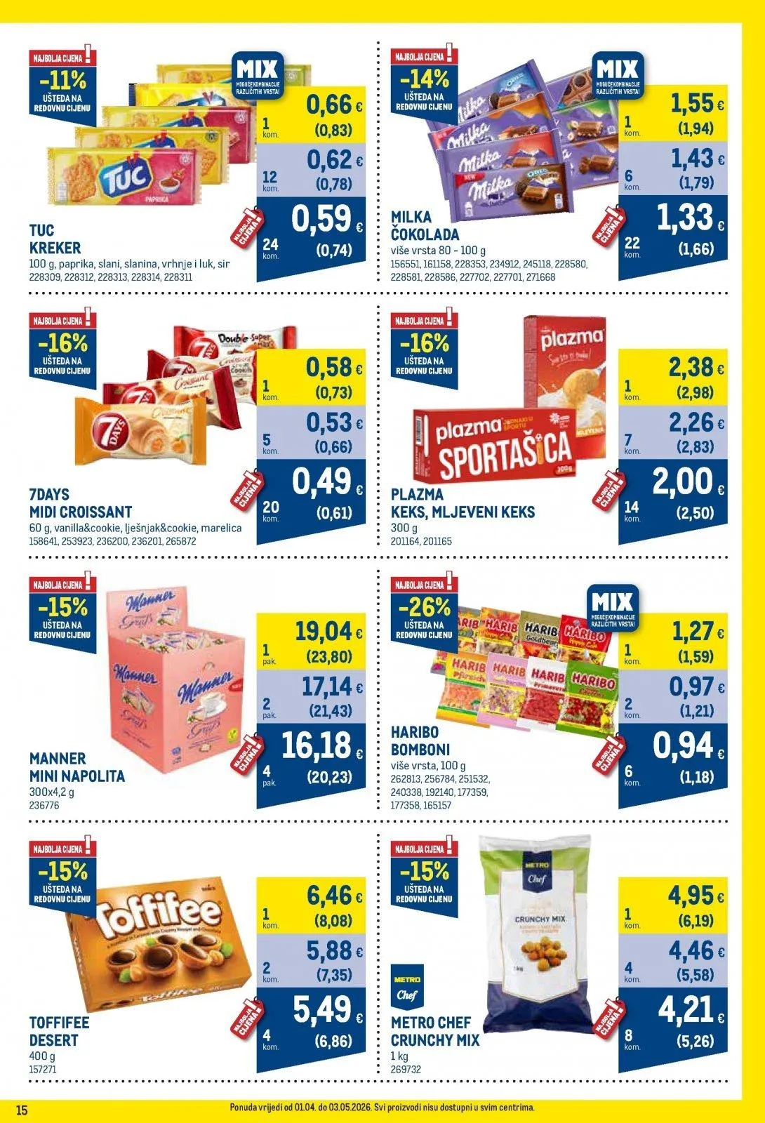 Katalog Metro katalog do 03.05.2026 od 2. travnja do 3. svibnja 2026. - Pregled Stranica 15