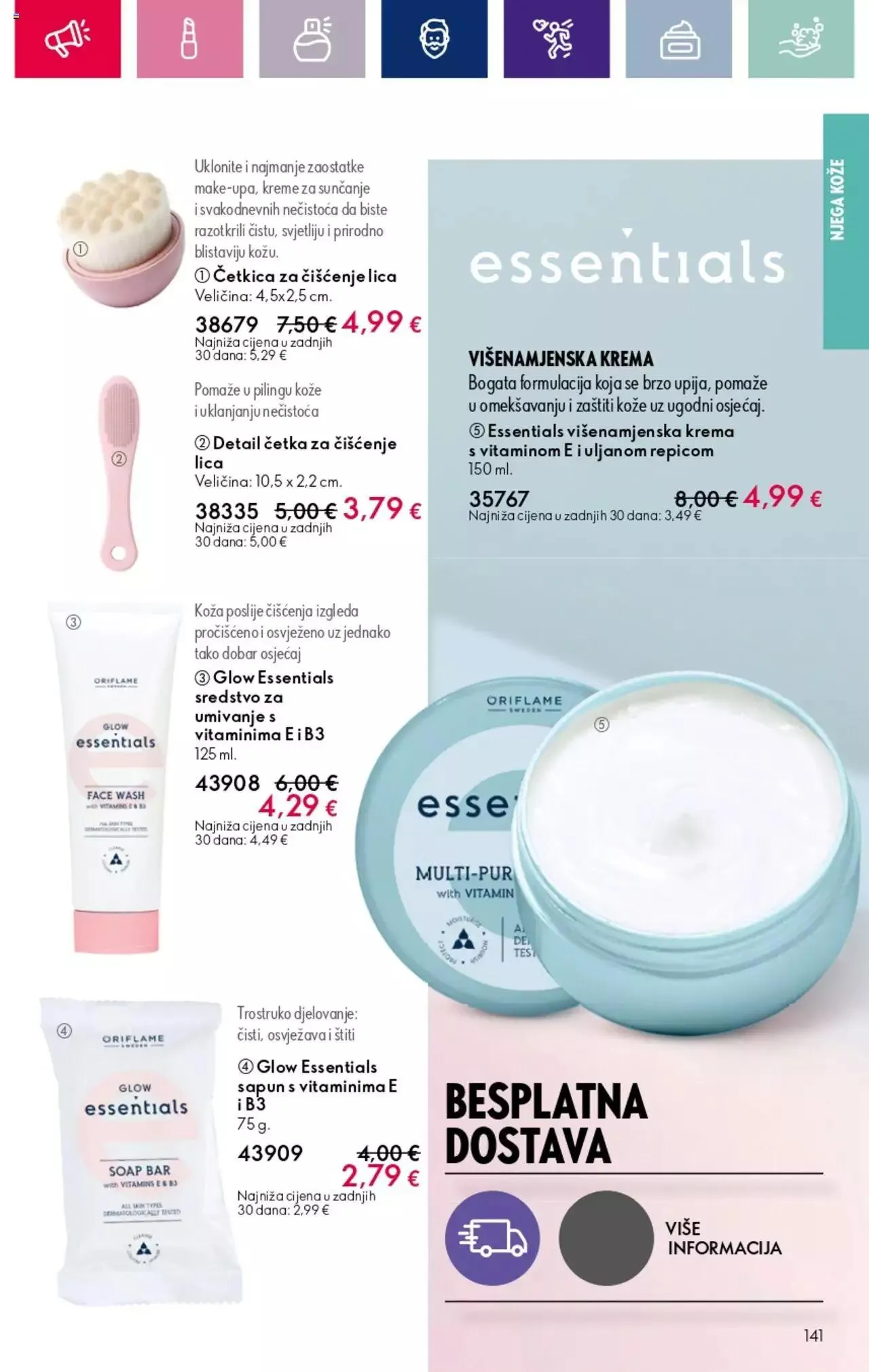 Katalog Katalog Oriflame 2/2024 od 17. siječnja do 14. veljače 2024. - Pregled Stranica 141