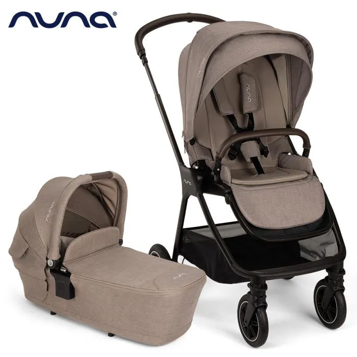 Nuna kolica 2u1 Triv Next + košara - Cedar