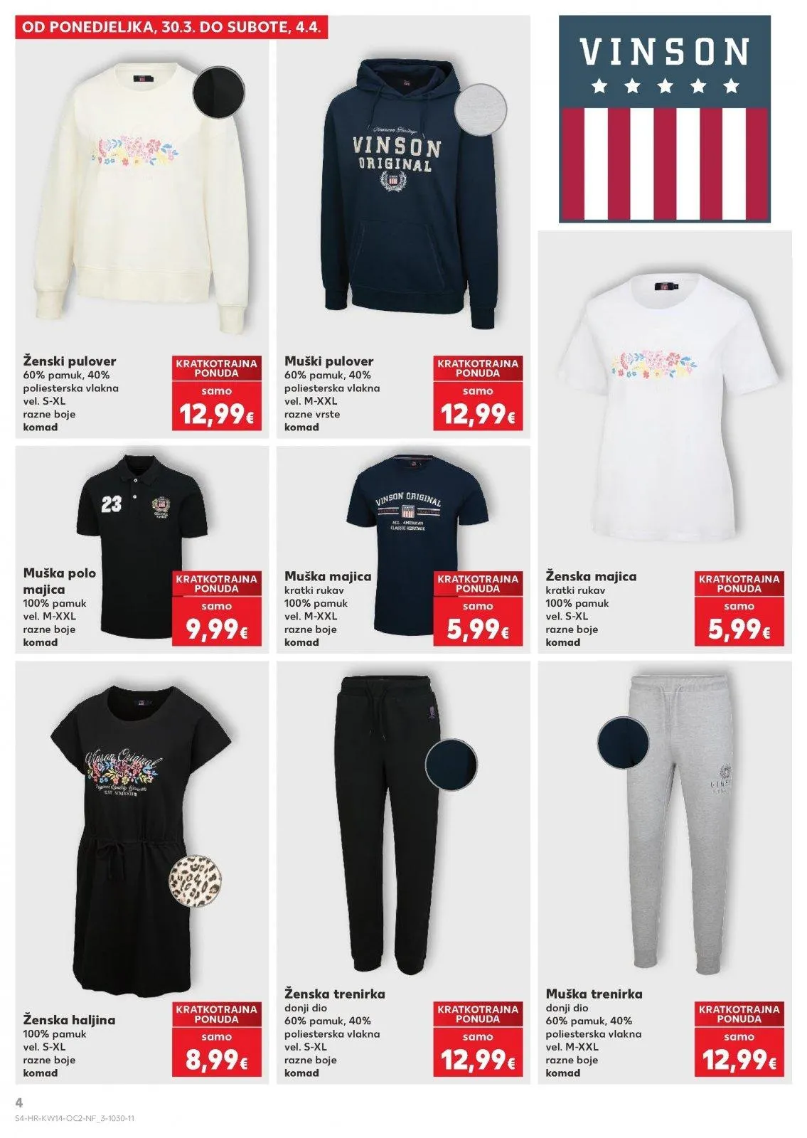 Katalog Kaufland katalog do 07.04.2026 od 1. travnja do 7. travnja 2026. - Pregled Stranica 4