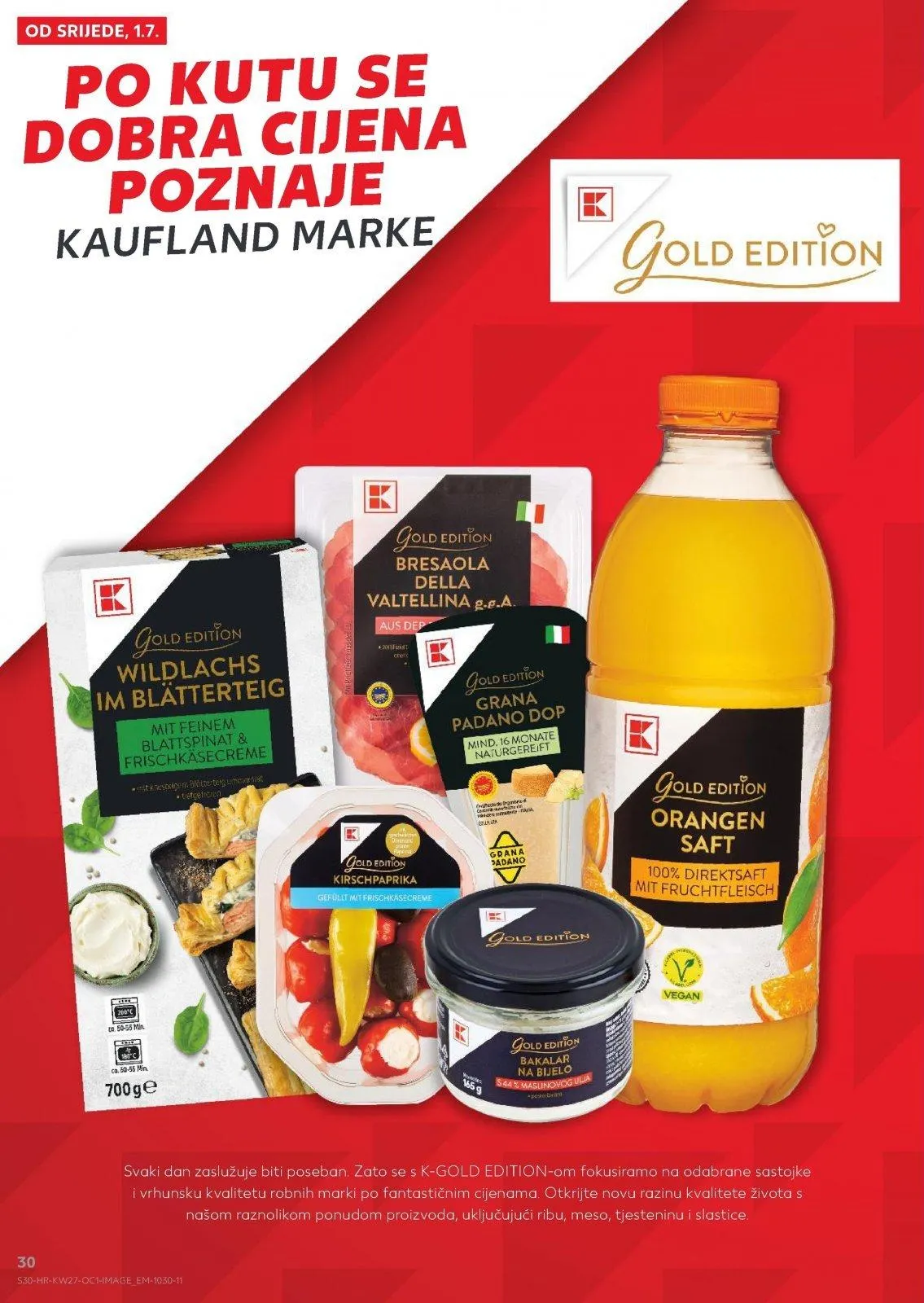 Katalog Kaufland katalog do 07.07.2026 od 1. srpnja do 7. srpnja 2026. - Pregled Stranica 30