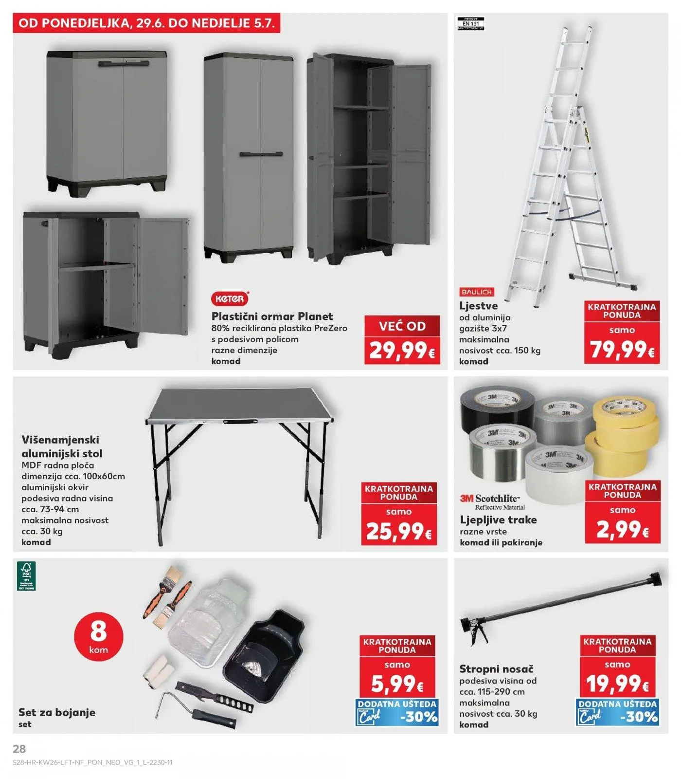 Katalog Kaufland katalog do 30.06.2026 od 25. lipnja do 30. lipnja 2026. - Pregled Stranica 28