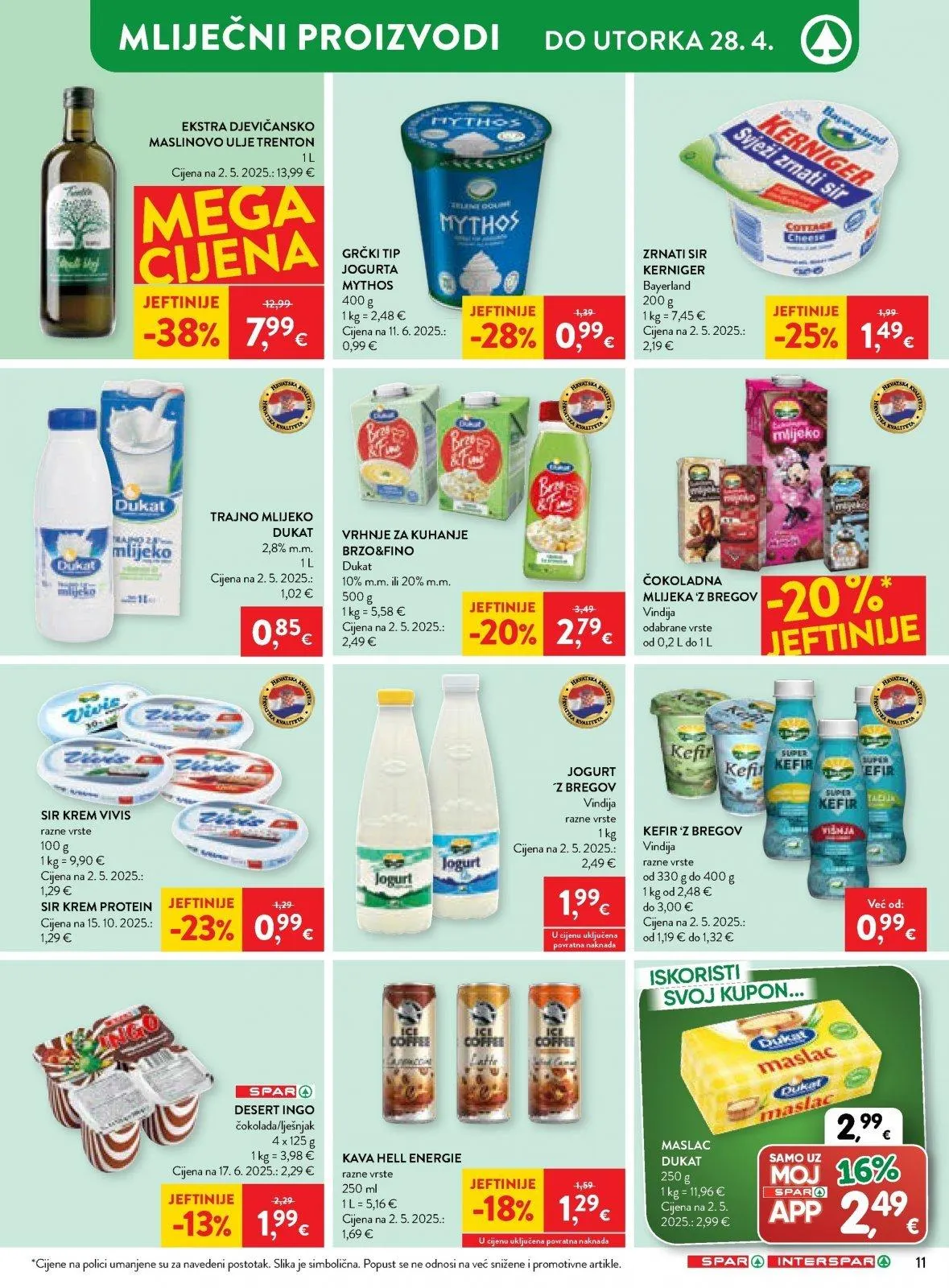 Katalog Spar katalog do 28.04.2026 od 22. travnja do 28. travnja 2026. - Pregled Stranica 12