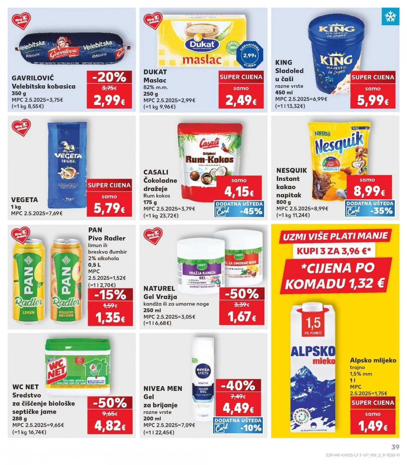 Katalog Kaufland katalog do 23.06.2026 od 17. lipnja do 23. lipnja 2026. - Pregled Stranica 39