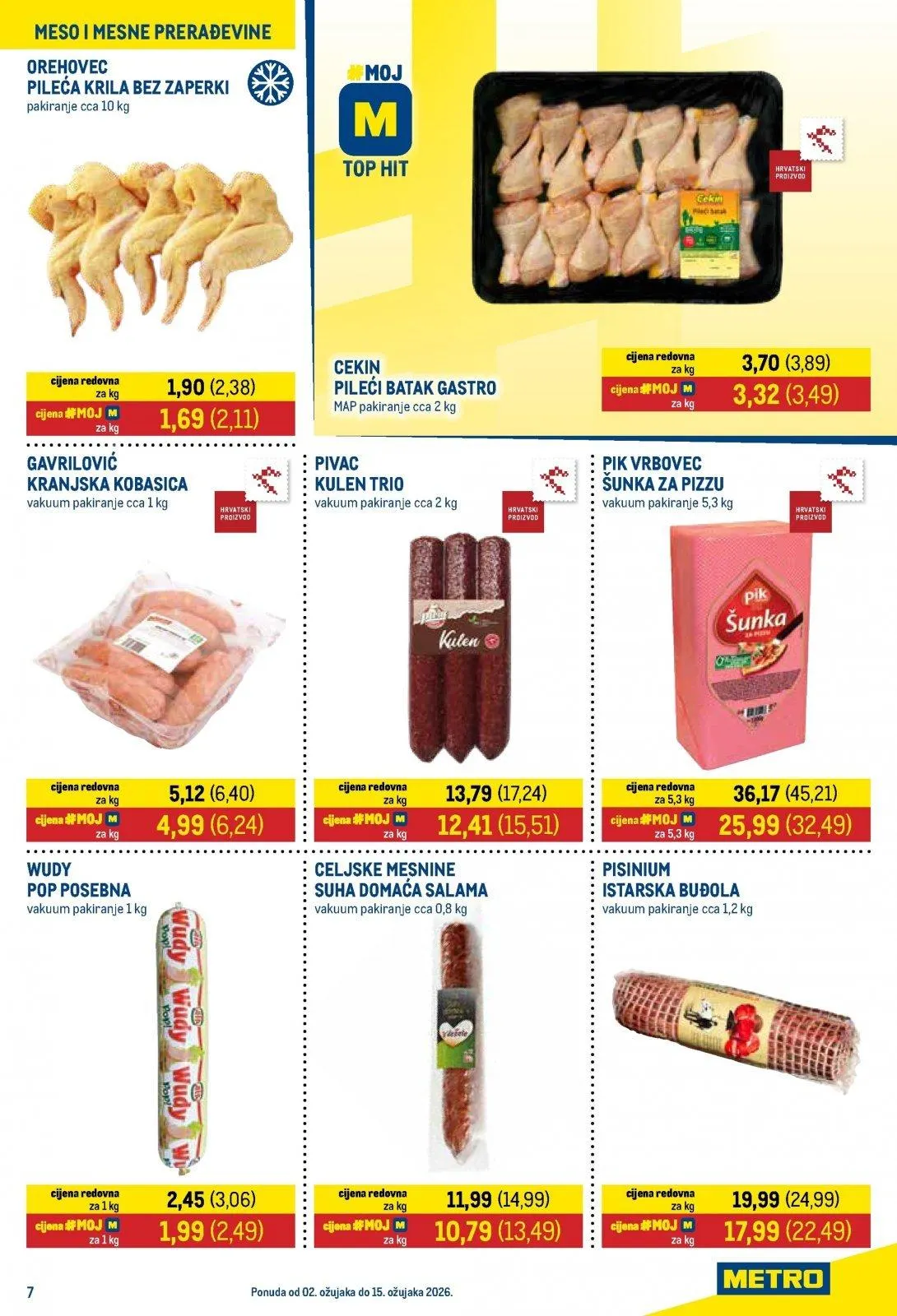 Katalog Metro katalog do 16.03.2026 od 5. ožujka do 16. ožujka 2026. - Pregled Stranica 7