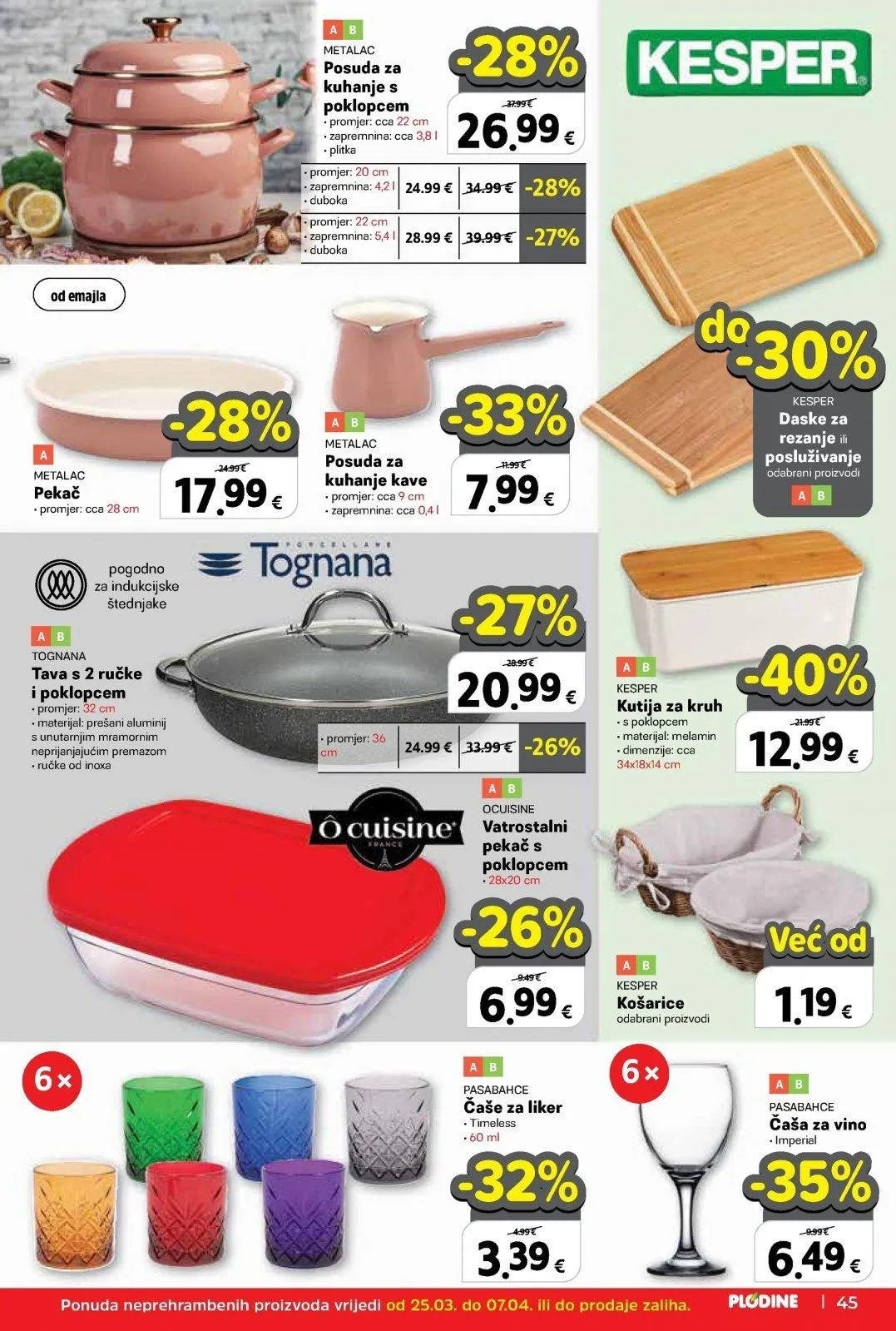 Katalog Plodine katalog do 31.03.2026 od 26. ožujka do 31. ožujka 2026. - Pregled Stranica 45