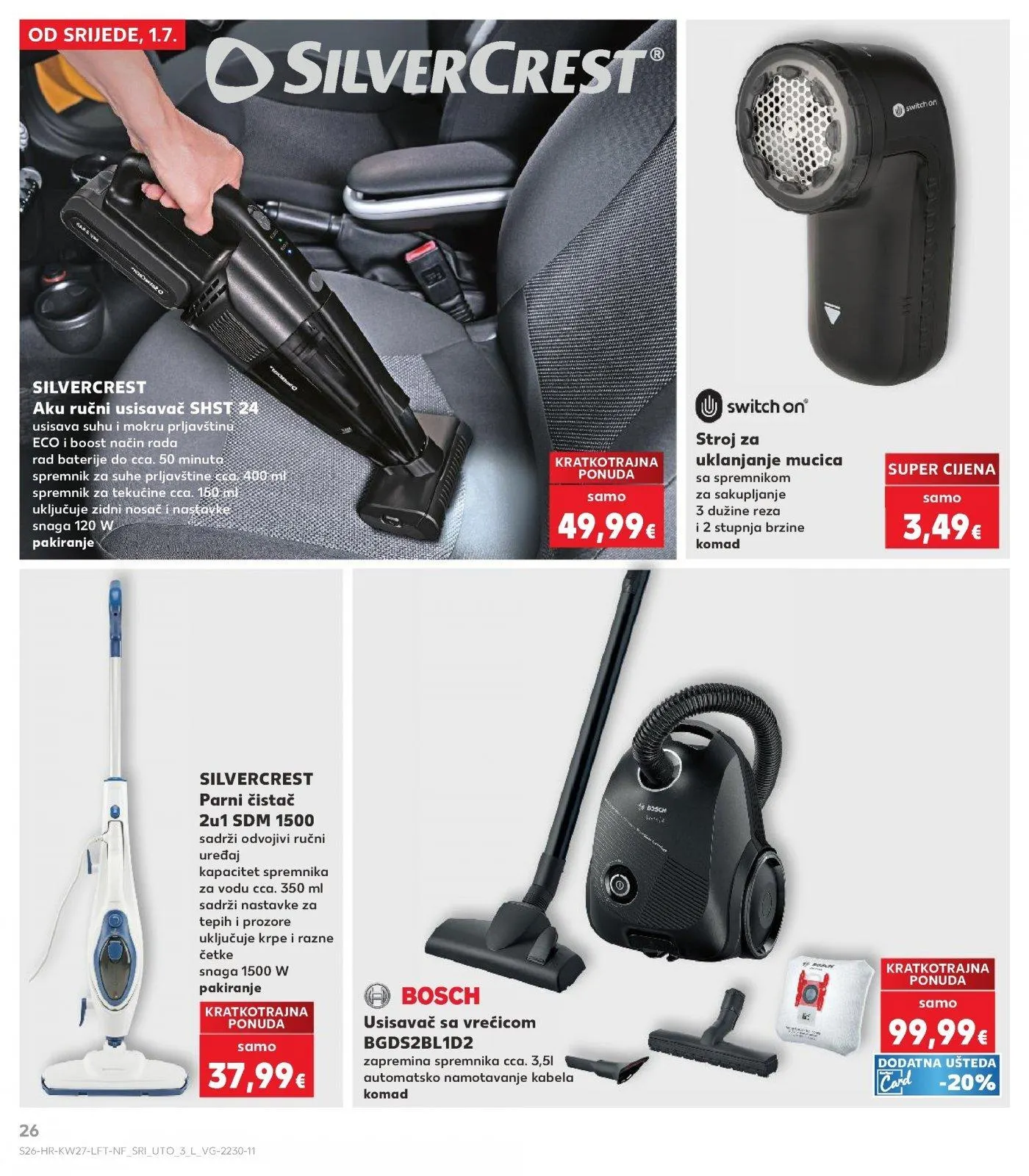 Katalog Kaufland katalog do 07.07.2026 od 1. srpnja do 7. srpnja 2026. - Pregled Stranica 26