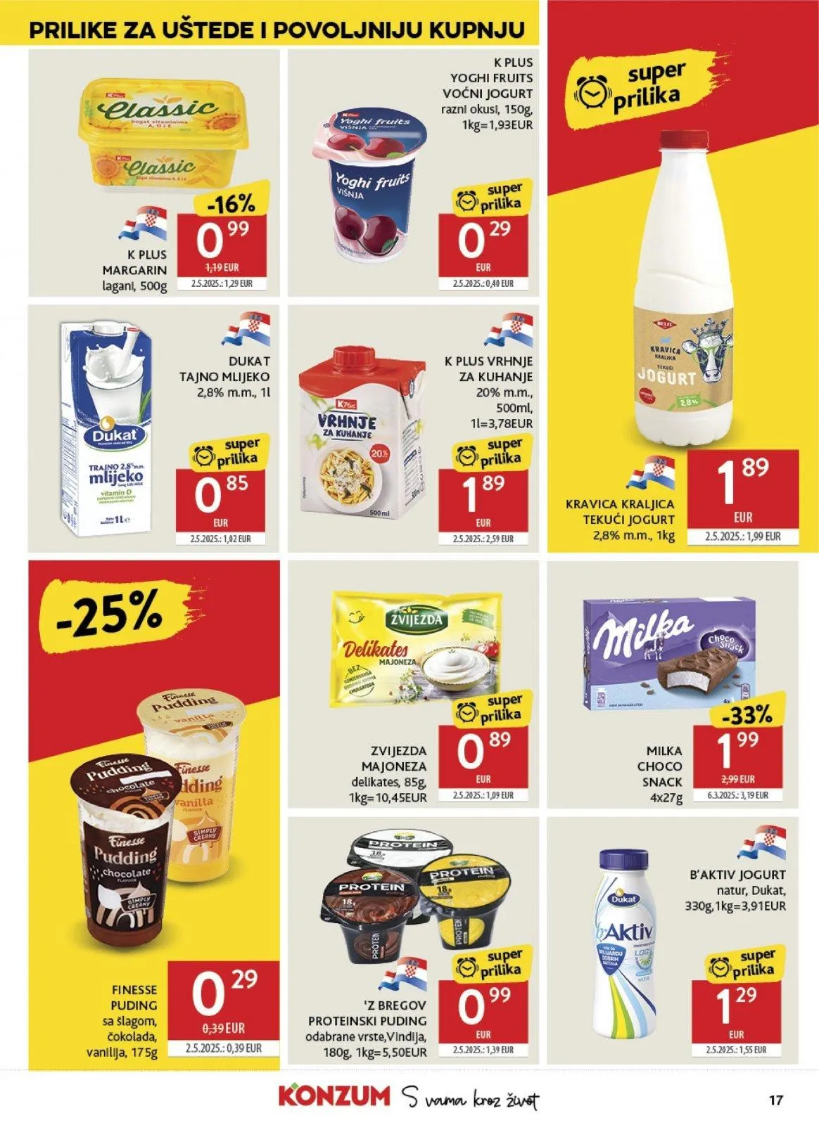 Katalog Konzum katalog do 12.05.2026 od 7. svibnja do 12. svibnja 2026. - Pregled Stranica 17