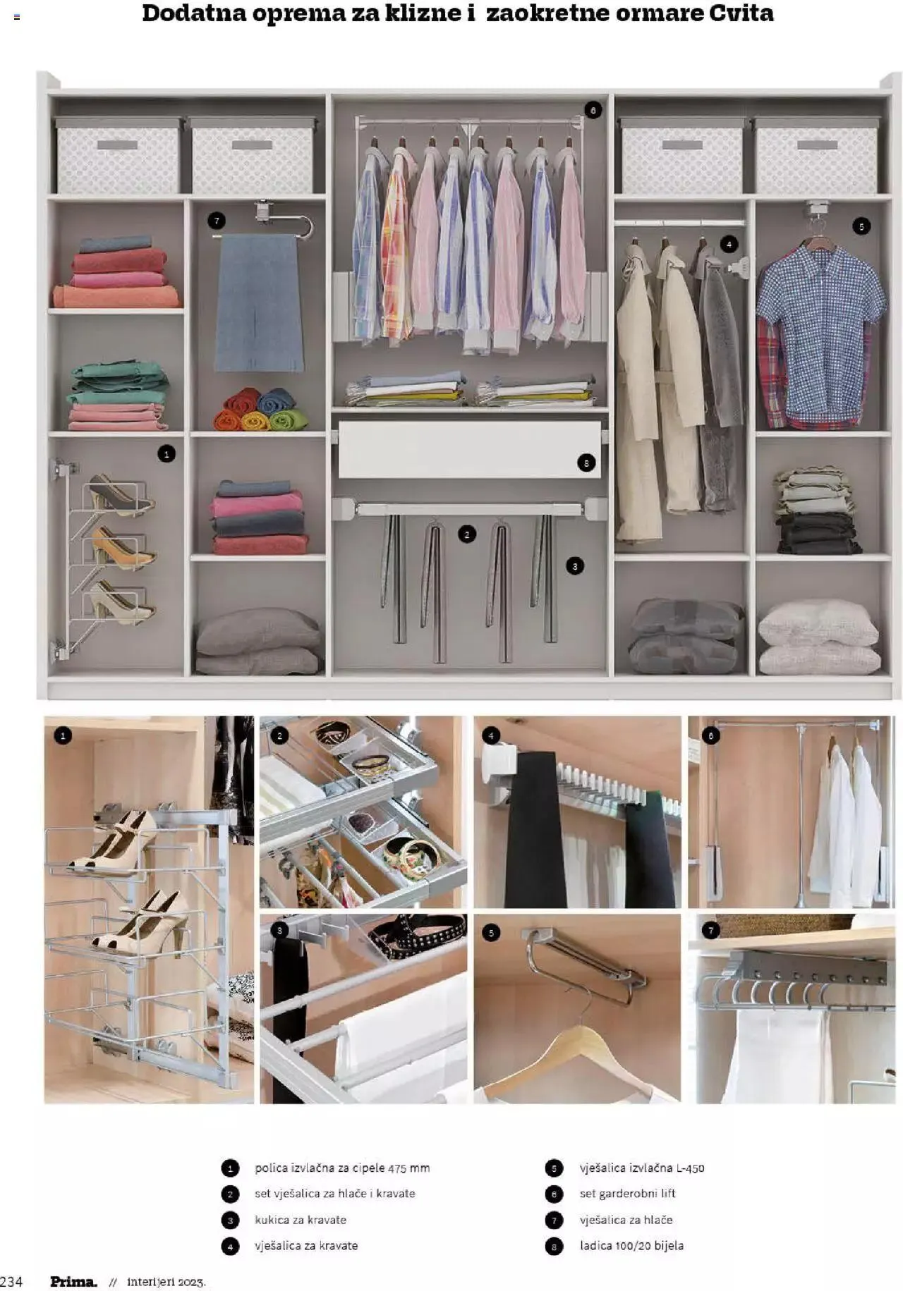 Katalog Katalog interijeri 2023 Prima od 20. veljače do 31. prosinca 2023. - Pregled Stranica 236