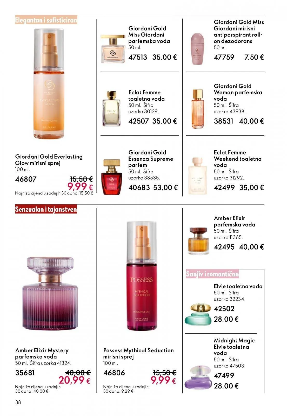 Katalog Oriflame katalog do 23.06.2026 od 9. lipnja do 23. lipnja 2026. - Pregled Stranica 38