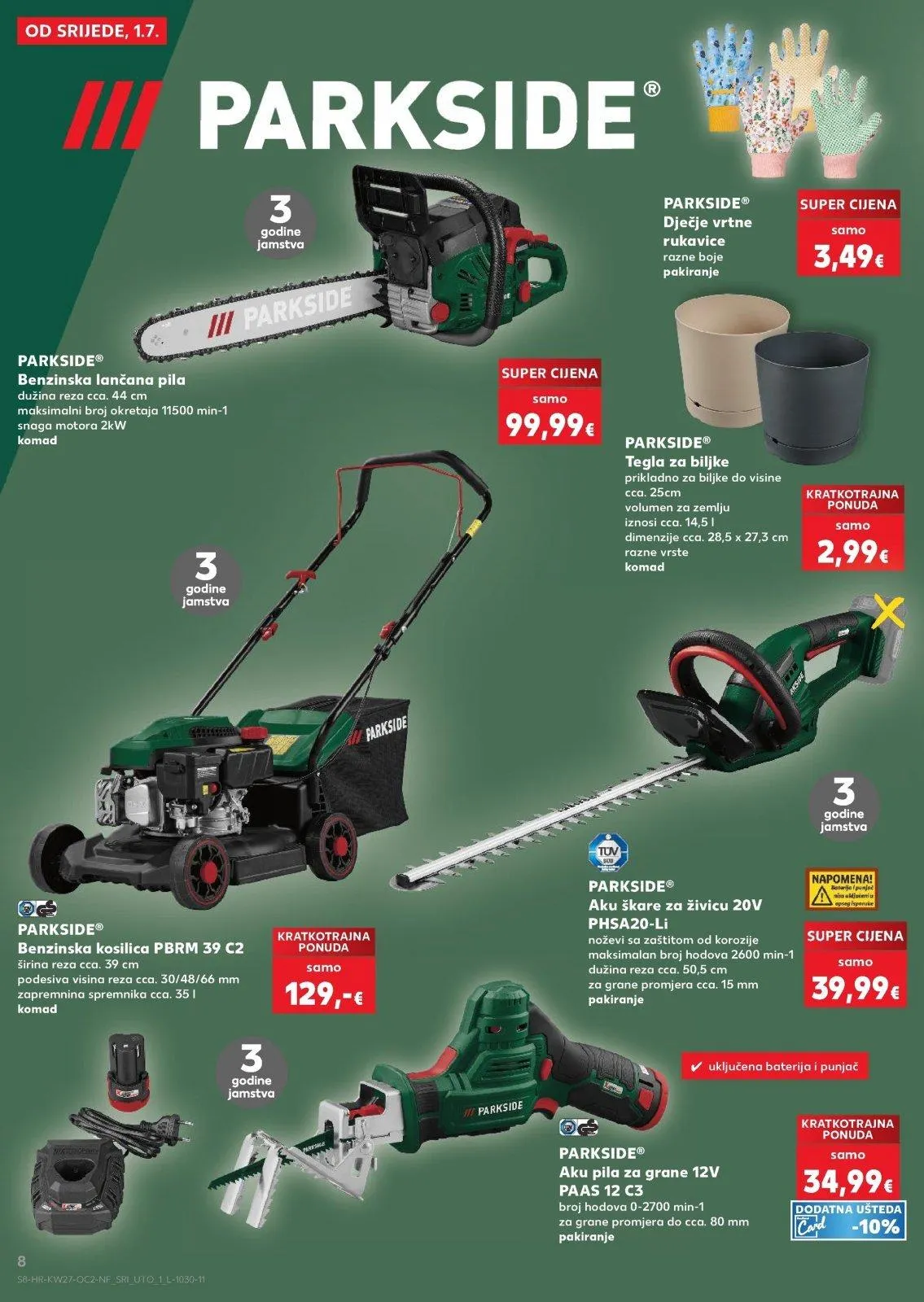 Katalog Kaufland katalog do 07.07.2026 od 1. srpnja do 7. srpnja 2026. - Pregled Stranica 8