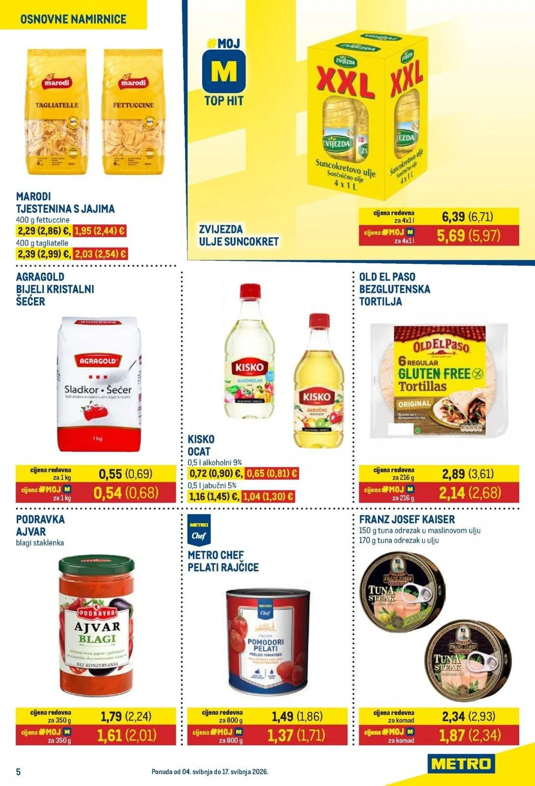 Katalog Metro katalog do 18.05.2026 od 8. svibnja do 18. svibnja 2026. - Pregled Stranica 5