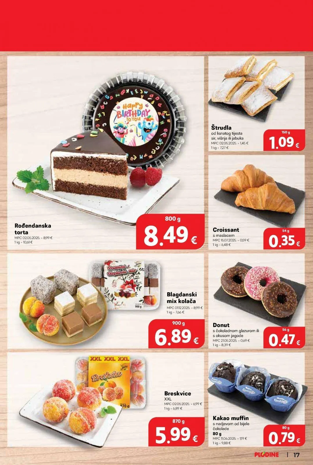 Katalog Plodine katalog do 14.04.2026 od 8. travnja do 14. travnja 2026. - Pregled Stranica 17