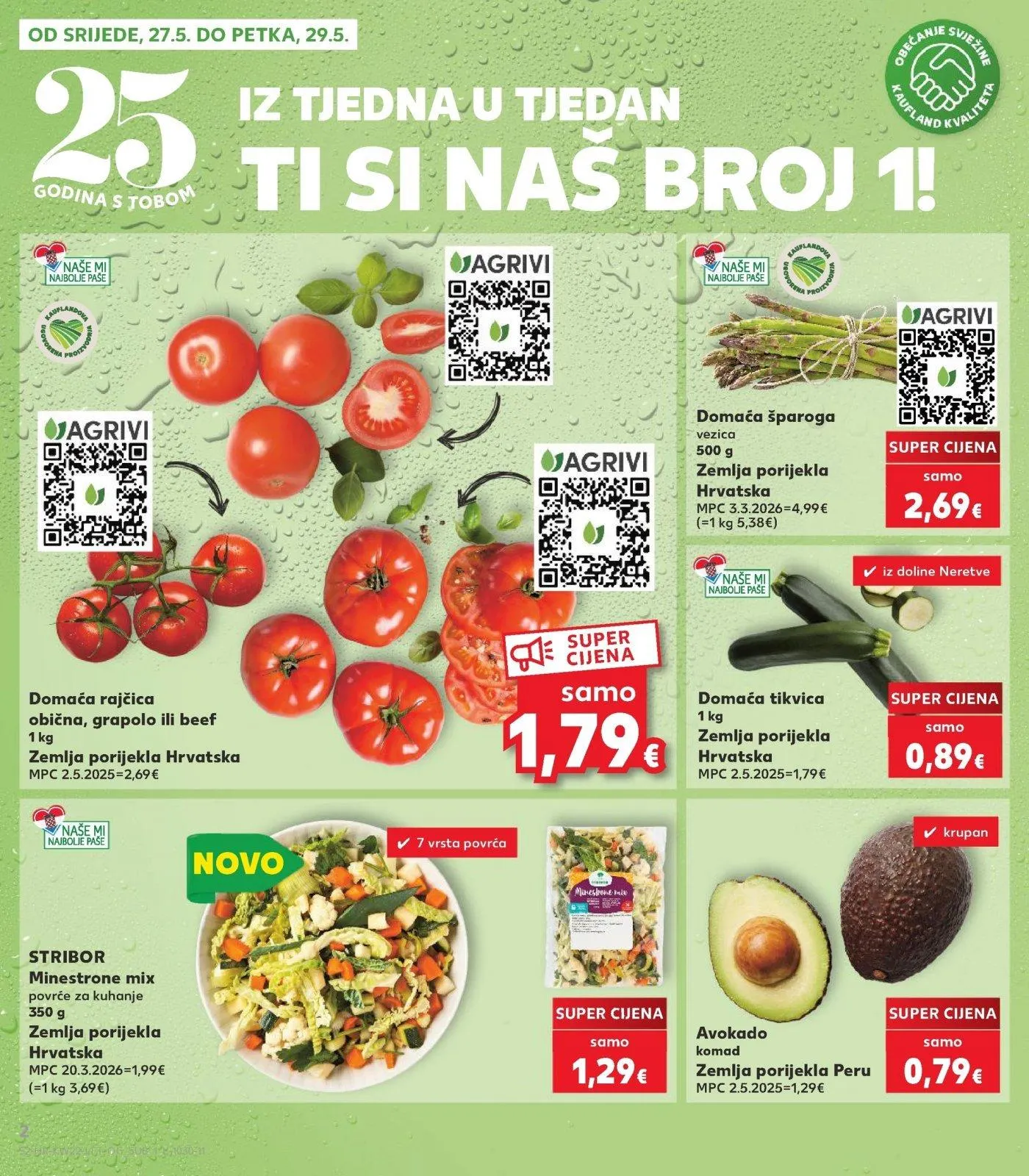 Katalog Kaufland katalog do 02.06.2026 od 27. svibnja do 2. lipnja 2026. - Pregled Stranica 2