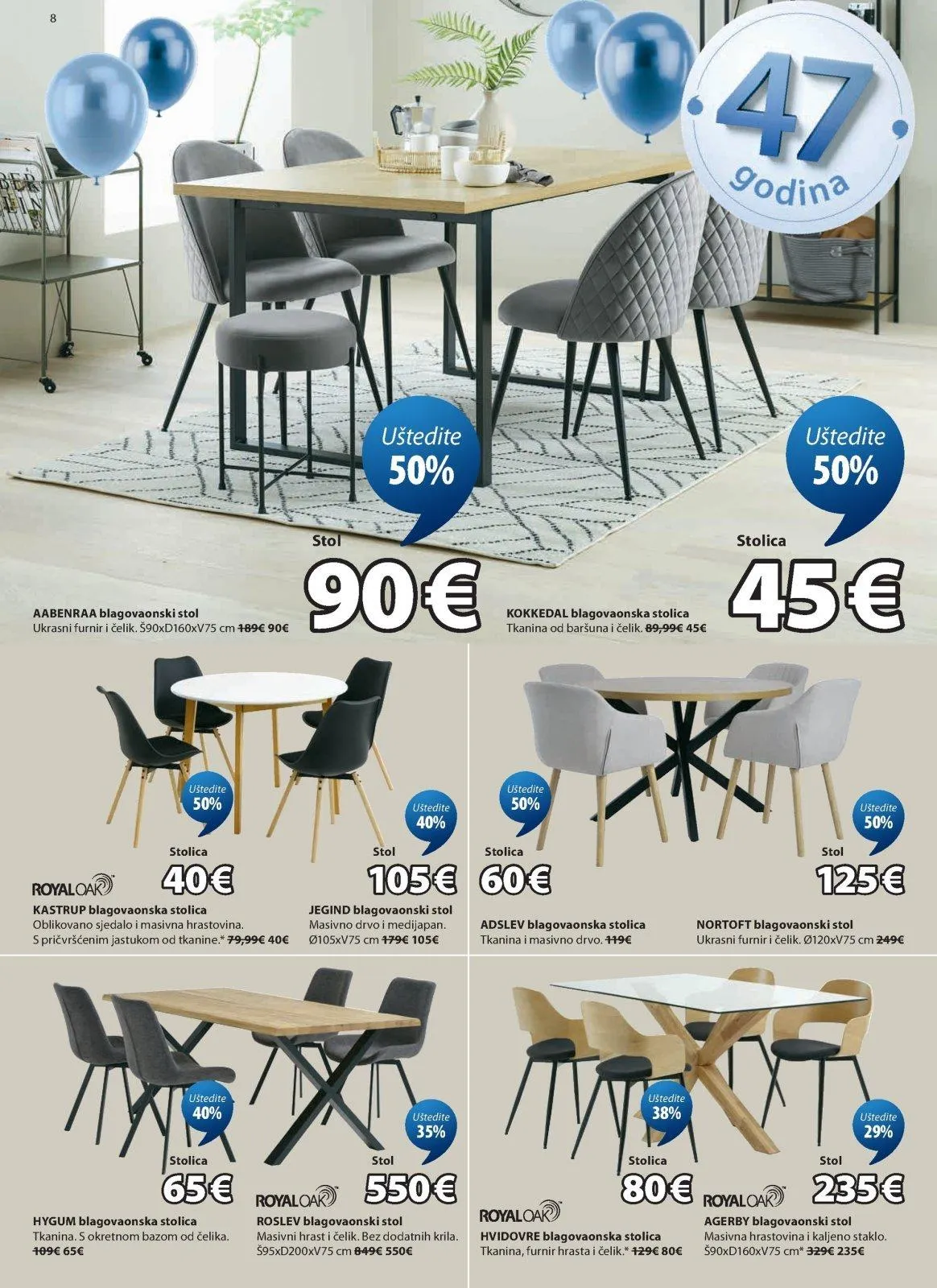 Katalog JYSK katalog do 17.05.2026 od 9. travnja do 17. svibnja 2026. - Pregled Stranica 9