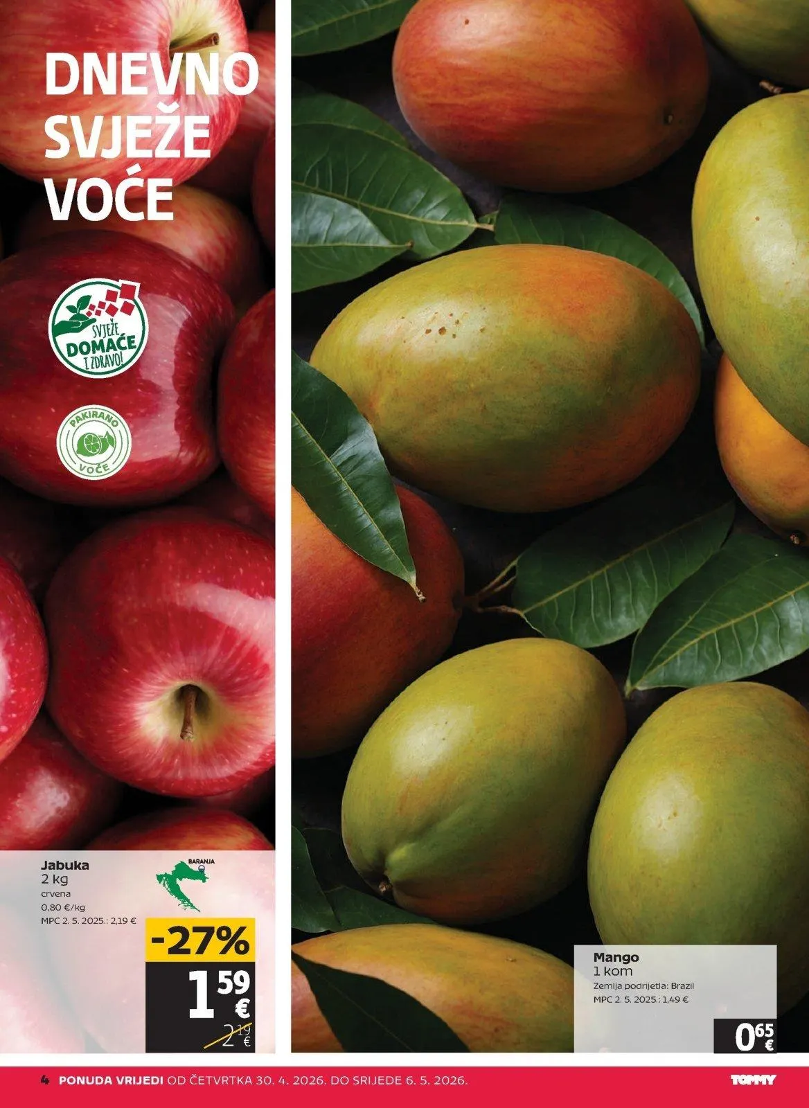 Katalog Tommy katalog do 06.05.2026 od 30. travnja do 6. svibnja 2026. - Pregled Stranica 4