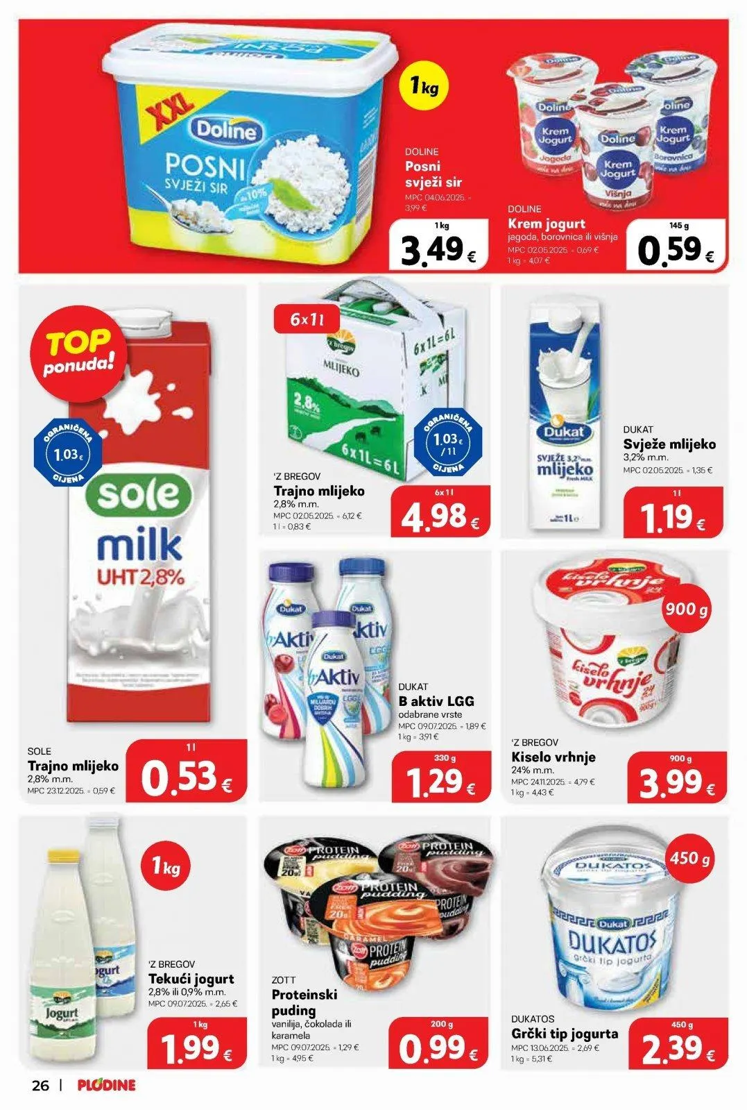Katalog Plodine katalog do 12.05.2026 od 7. svibnja do 12. svibnja 2026. - Pregled Stranica 26