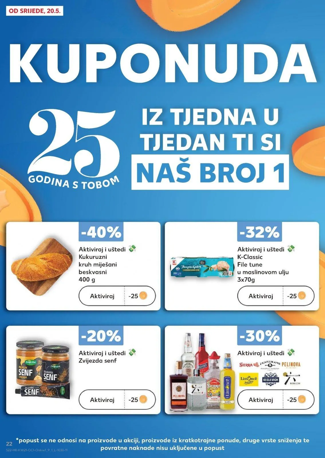 Katalog Kaufland katalog do 26.05.2026 od 20. svibnja do 26. svibnja 2026. - Pregled Stranica 22
