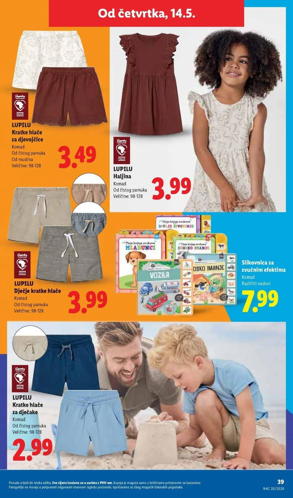 Katalog Lidl katalog do 17.05.2026 od 7. svibnja do 17. svibnja 2026. - Pregled Stranica 39