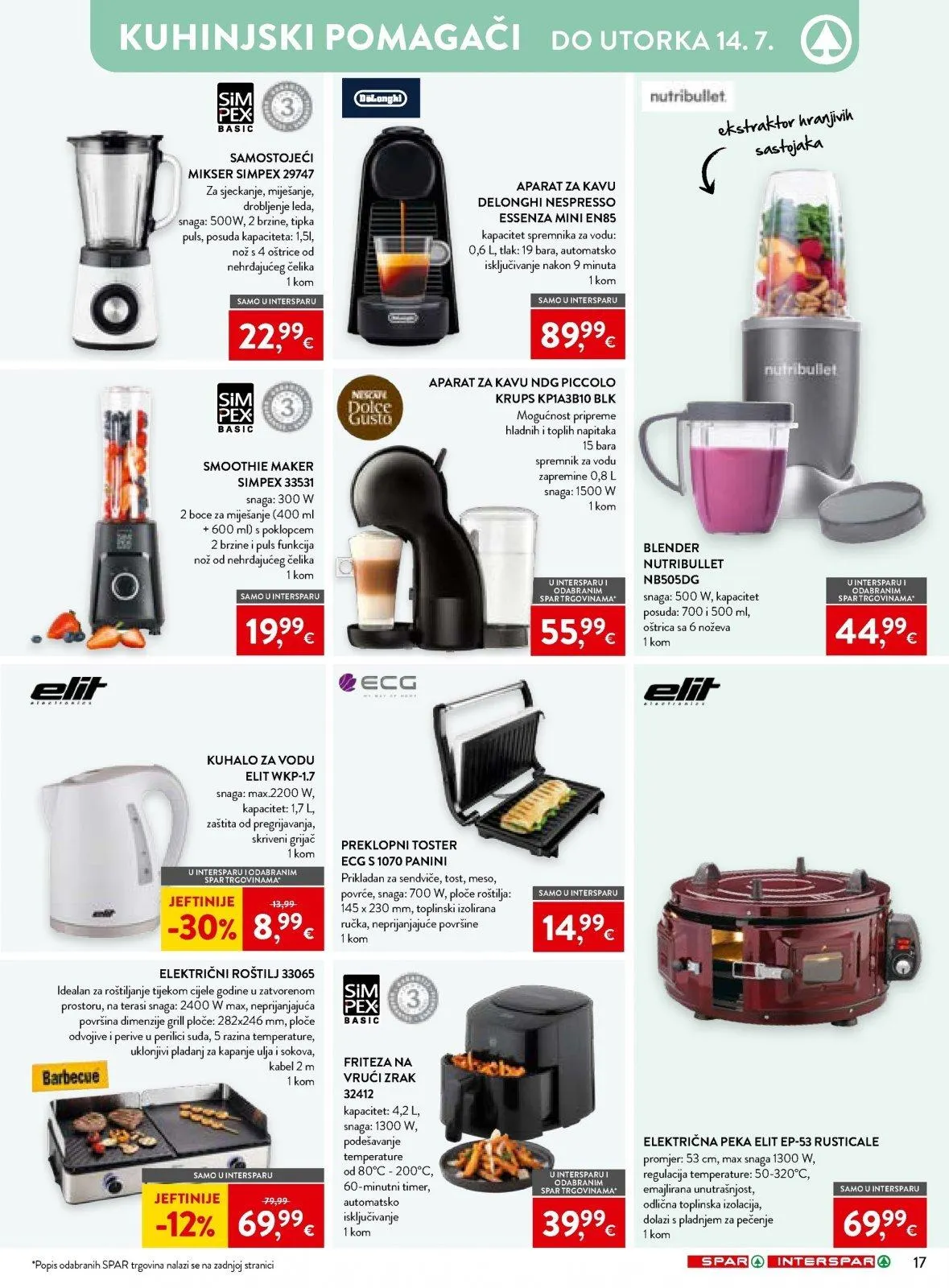 Katalog Spar katalog do 07.07.2026 od 1. srpnja do 7. srpnja 2026. - Pregled Stranica 31