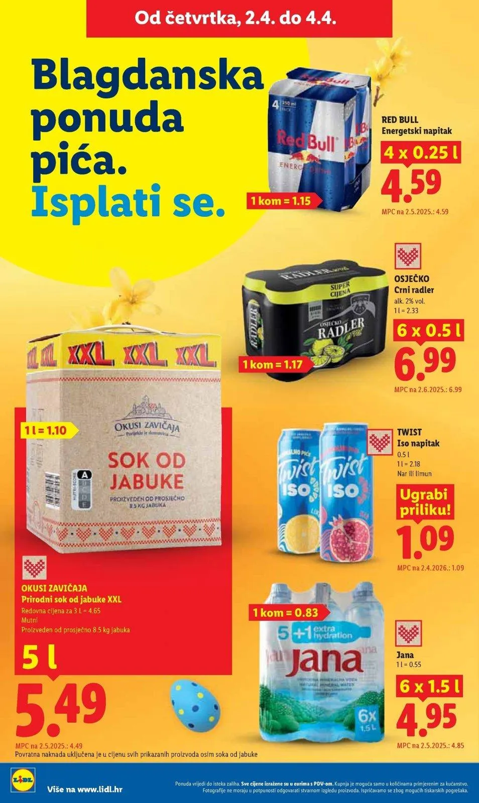 Katalog Lidl katalog do 04.04.2026 od 26. ožujka do 4. travnja 2026. - Pregled Stranica 66