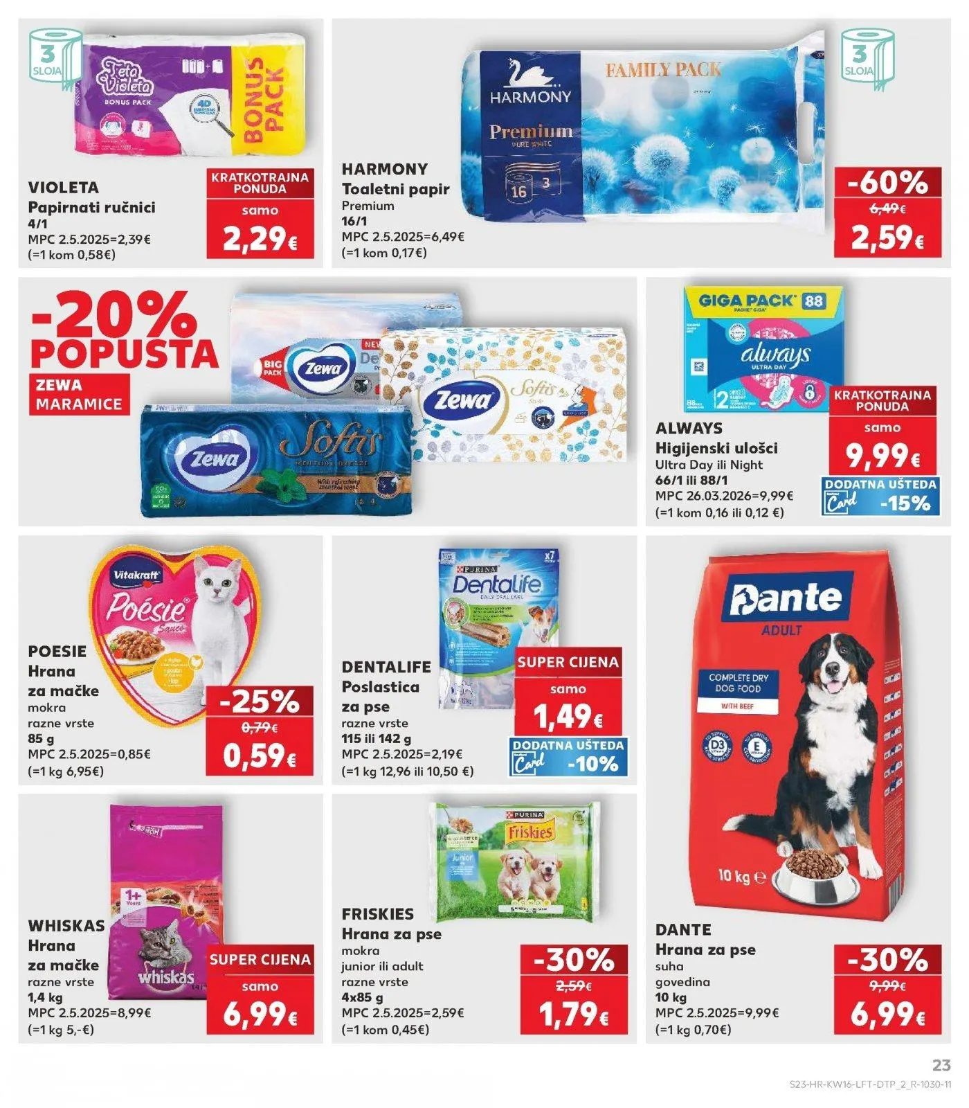 Katalog Kaufland katalog do 21.04.2026 od 15. travnja do 21. travnja 2026. - Pregled Stranica 23